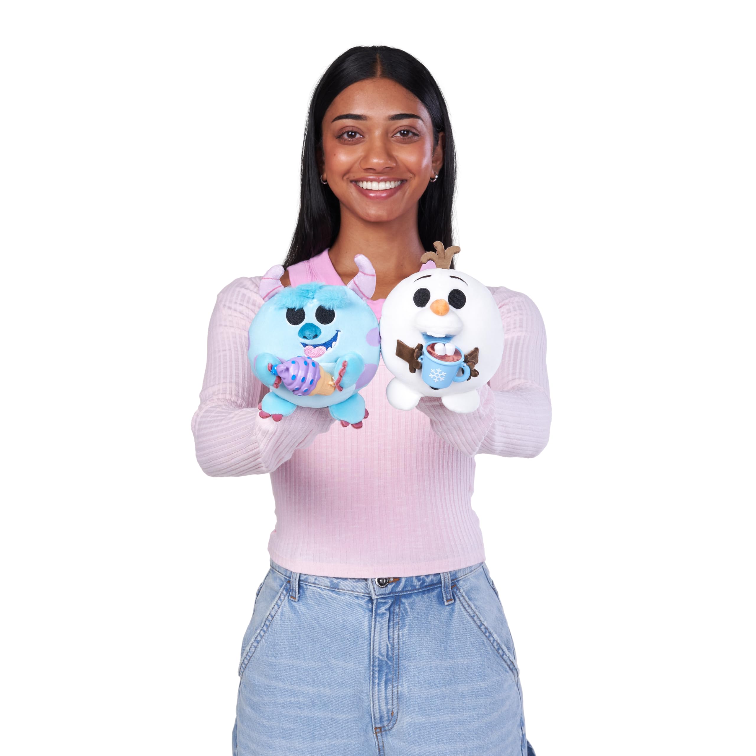 Snackles Disney 5-inch Plush with Snack - Super-Soft Huggable Stuffed Toy 2