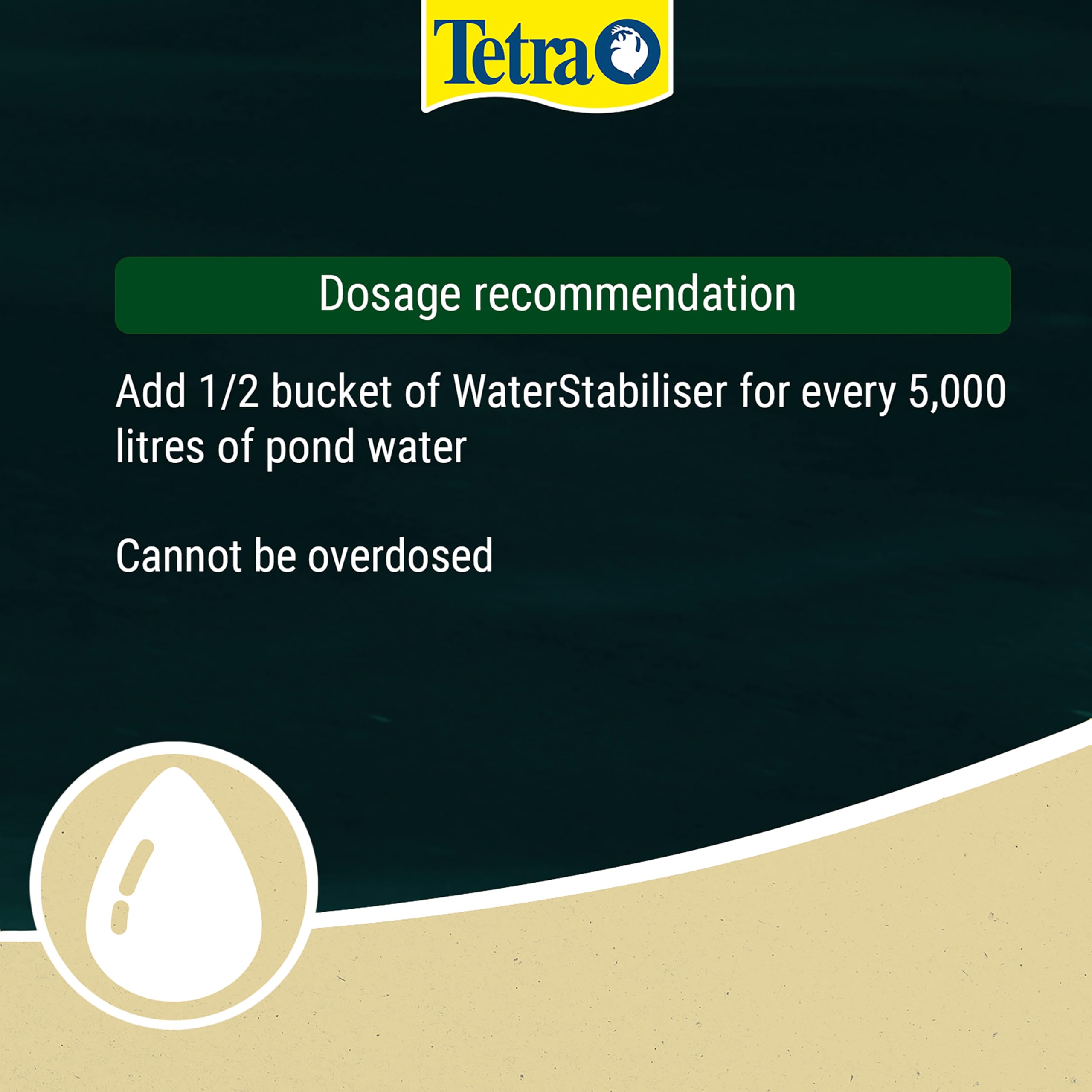 Tetra Pond Water Stabilizer Powder - Stabilizes KH and pH for Healthy Pond Water | 1.2 kg 6