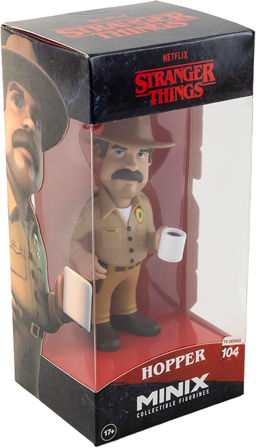 Bandai Minix Stranger Things - Jim Hopper Collectible Figure (13876)