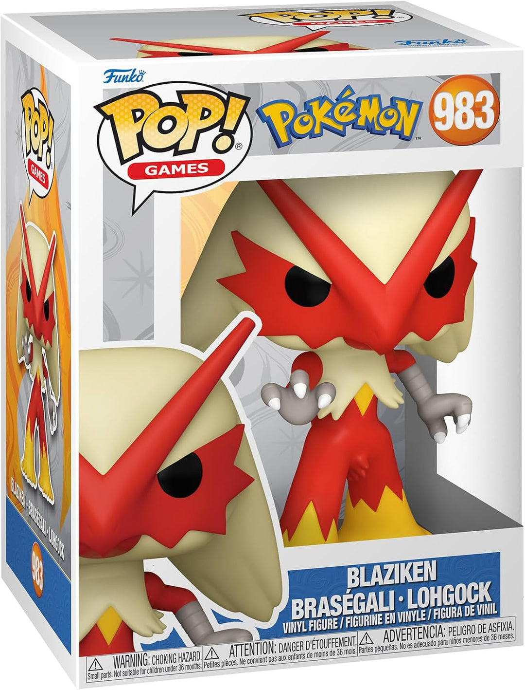 Funko Pop! Games Pokemon - Blaziken Vinyl Figure (75189)