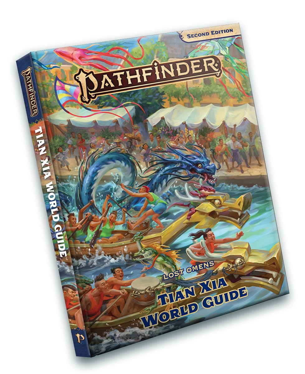 Paizo Pathfinder Lost Omens Tian Xia World Guide (2nd Edition) | Hardcover Reference