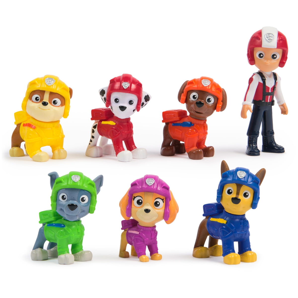 Paw Patrol Air Rescue Toy Figures Gift Pack - 7 Collectible Action Figures | Ages 3+ | Multicolor