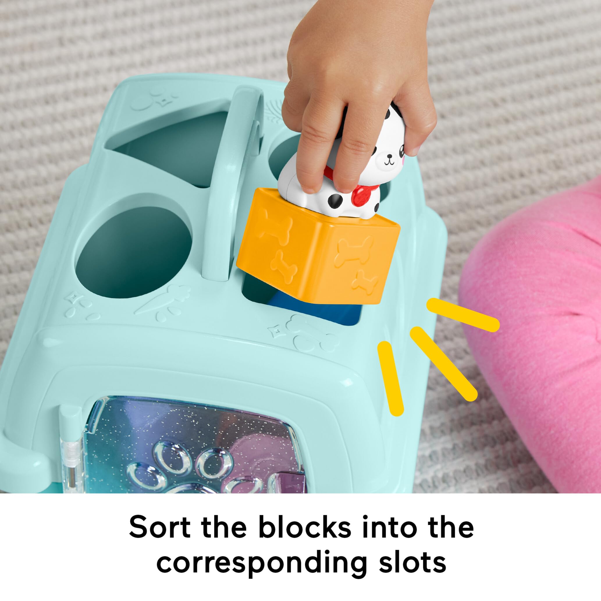 Fisher-Price FP Pets Animal Transport Box Shape Sorter | 6 Months+ | HTW93 3