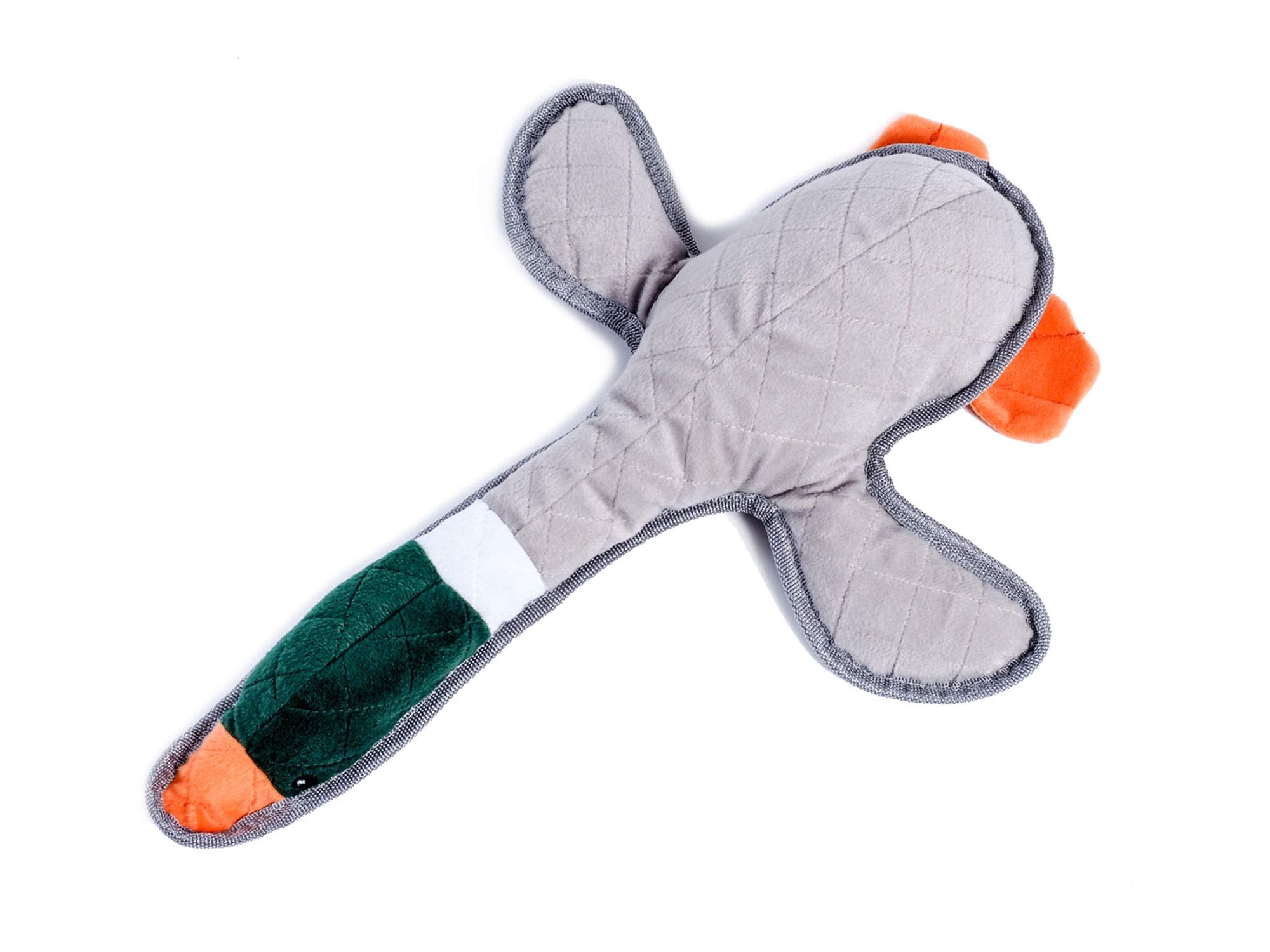 Petface Tough Duck Plush Dog Toy - 48 cm | Durable Nylon Construction | Squeaker Included