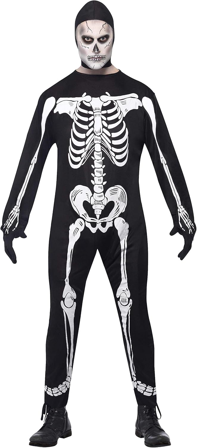 Smiffys Skeleton Costume - Adult Men's Size M 1