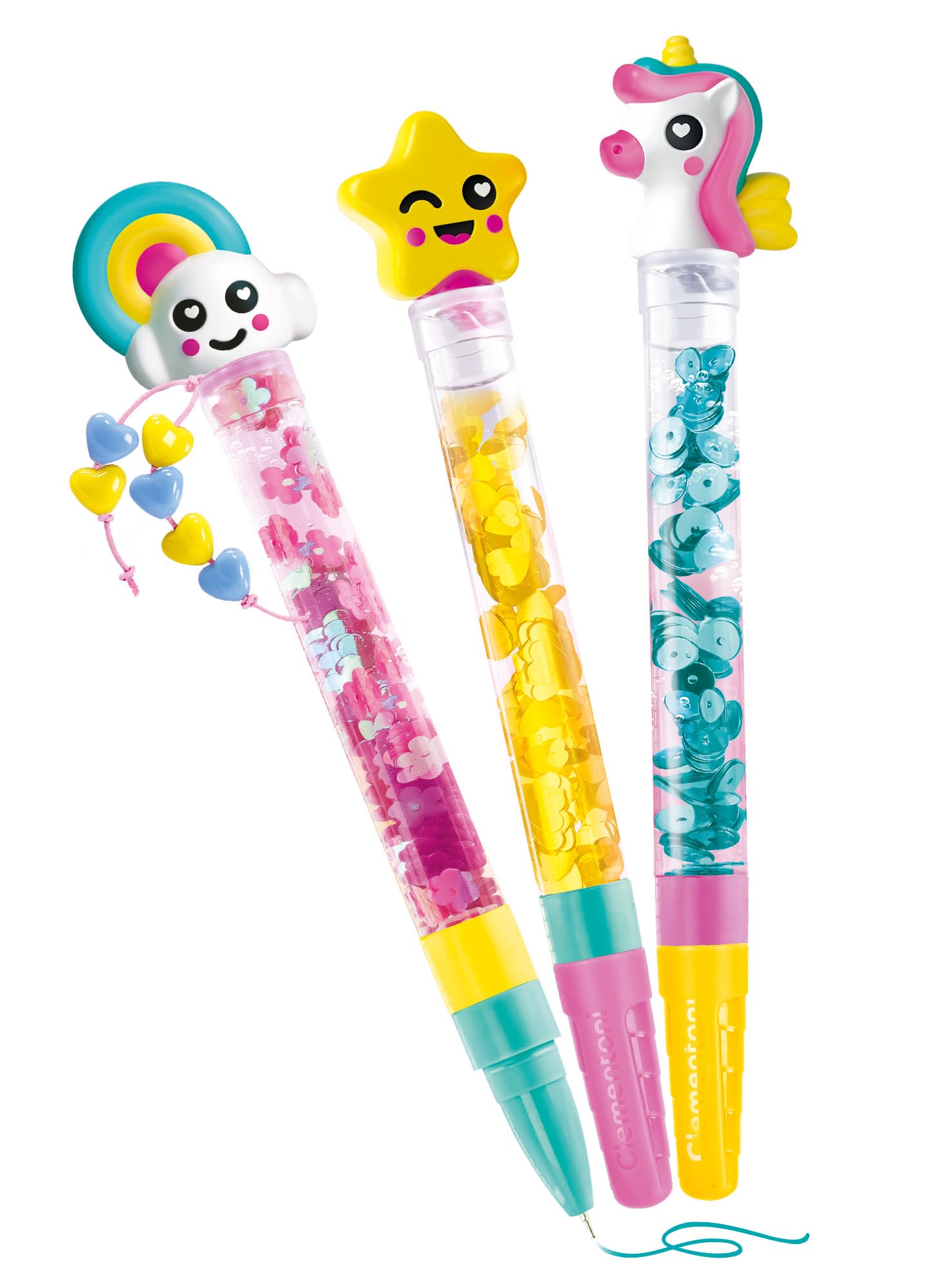 Clementoni Idea - Create Your Penso: Fantasy Crafting Kit | Personalised Pens | Ages 6+ 2