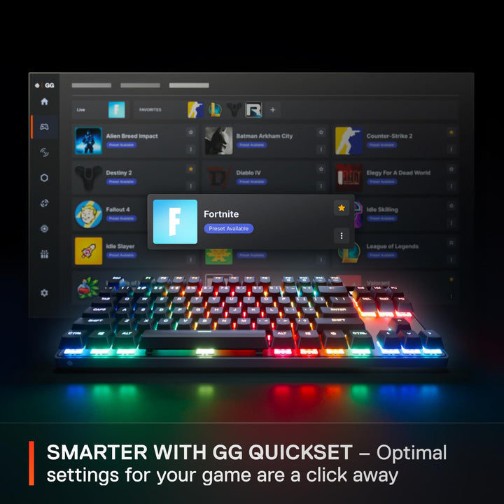 SteelSeries Apex Pro TKL Gen 3 (2025) - HyperMagnetic Gaming Keyboard - Black