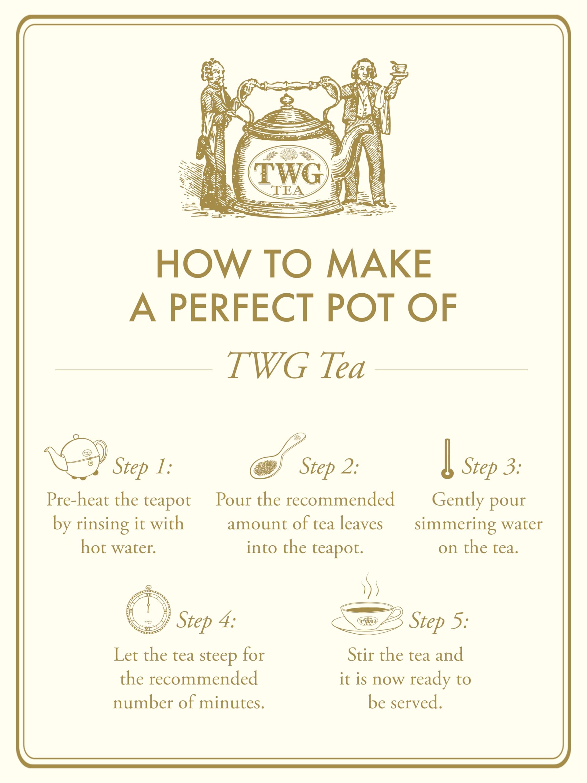 TWG Tea French Earl Grey Loose Leaf Black Tea with Bergamot & Blue Cornflowers 2
