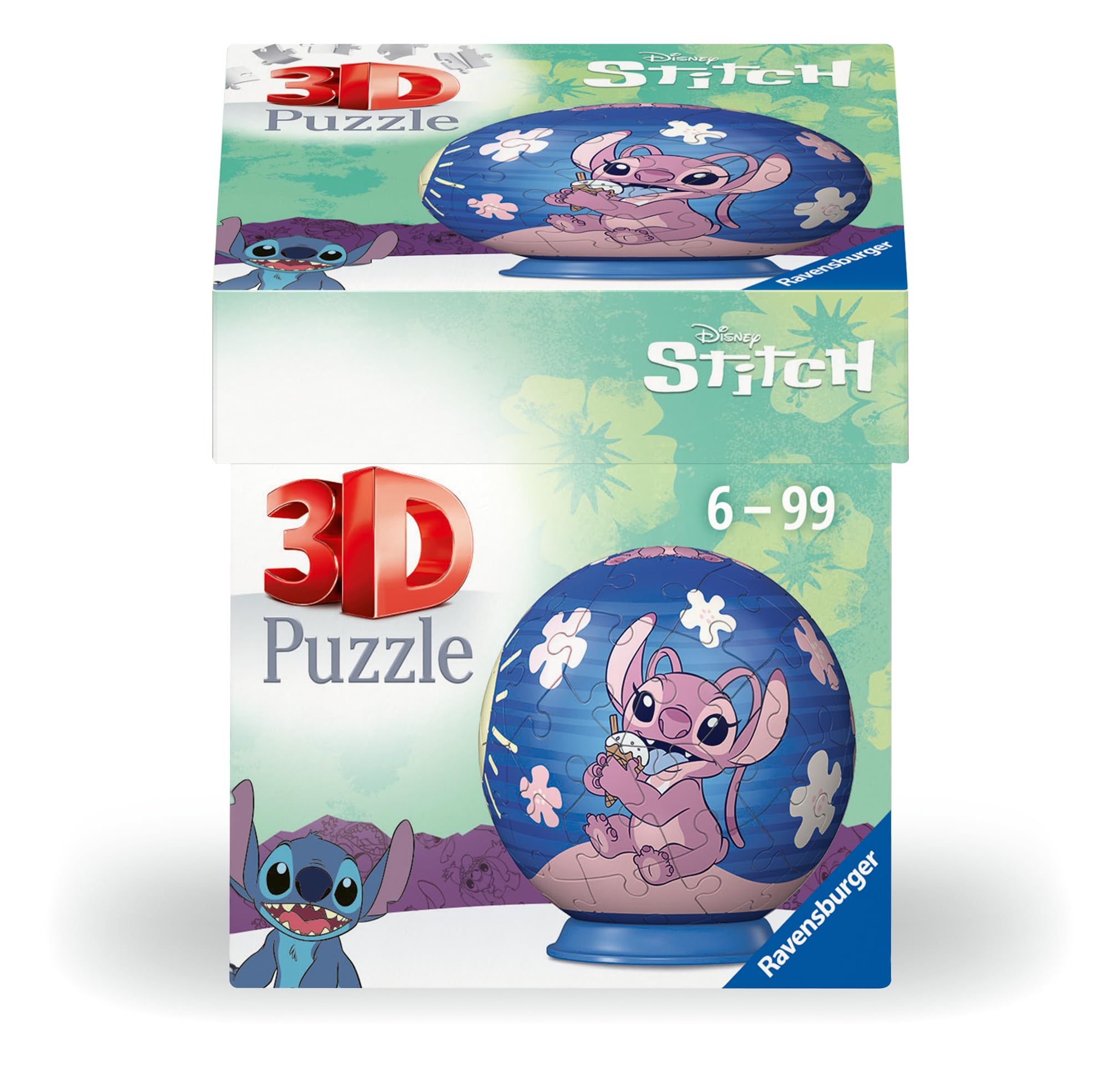Ravensburger Disney Angel (Stitch) 54-Piece 3D Jigsaw Puzzle - No Glue Required