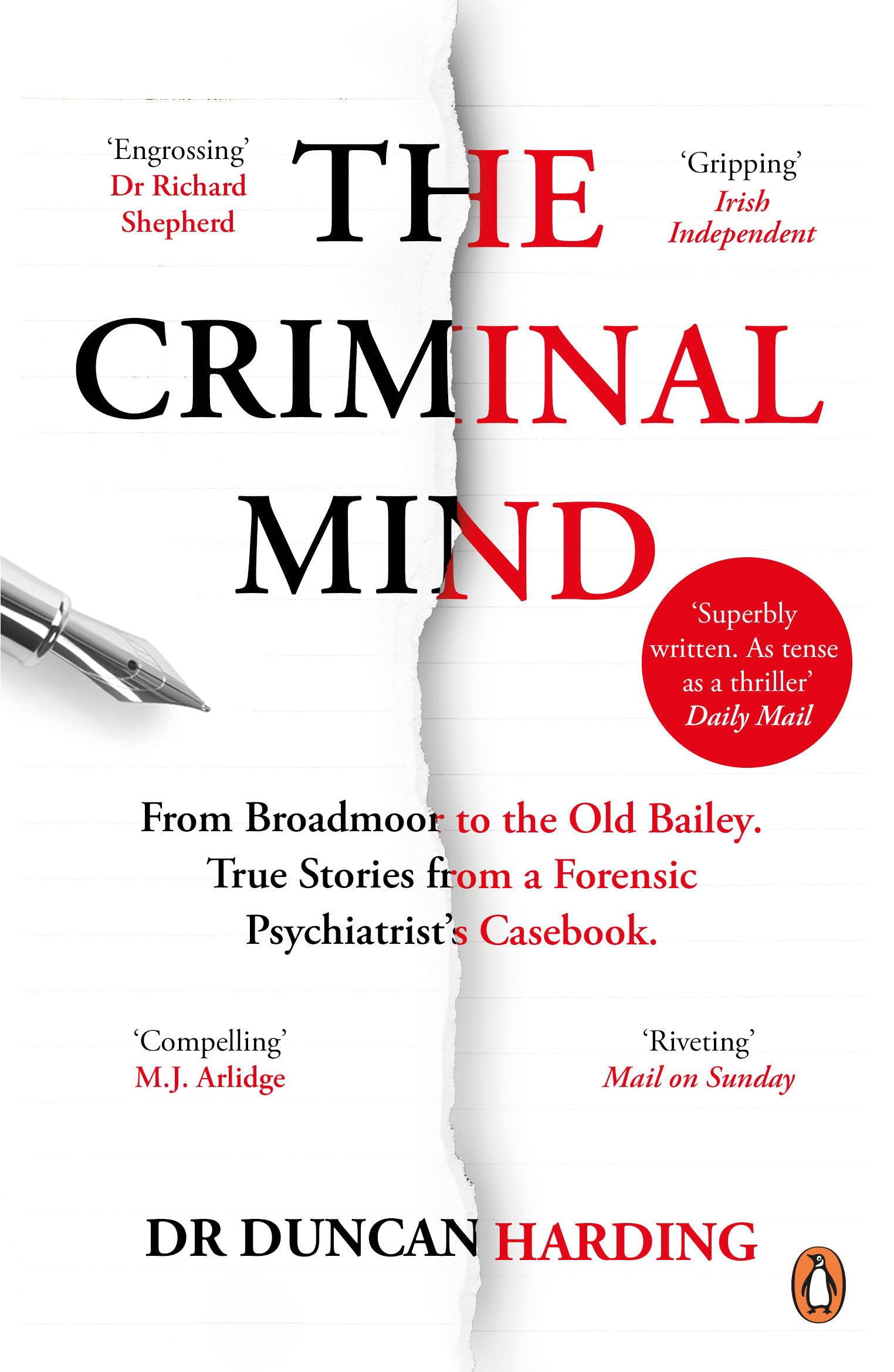 The Criminal Mind: Gripping Encounters with Serial Killers and True Crime by Dr Duncan Harding (Paperback) 1