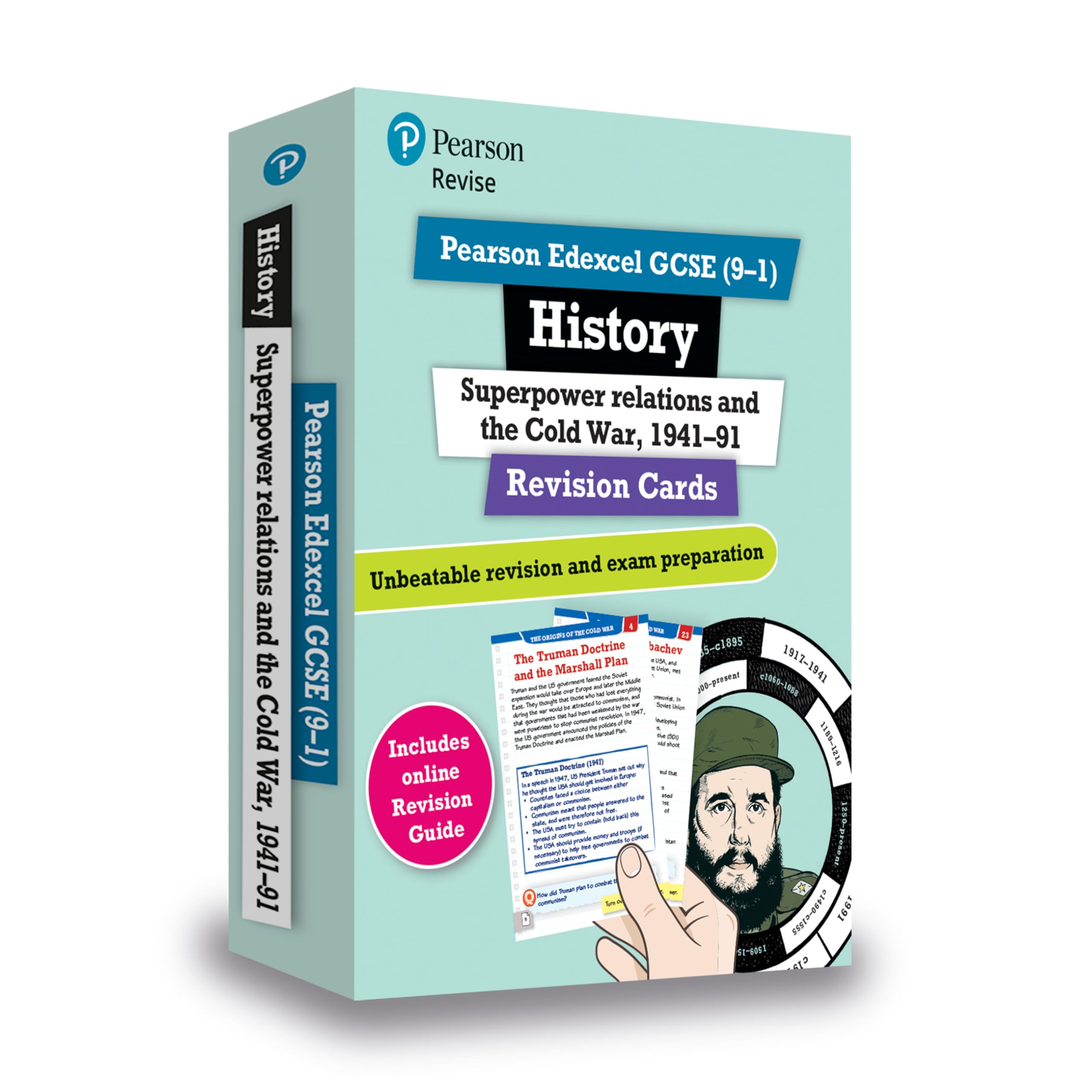 PEARSON EDUCATION Revise Edexcel GCSE History Superpower Relations & Cold War Revision Cards | 2022 Exams 1