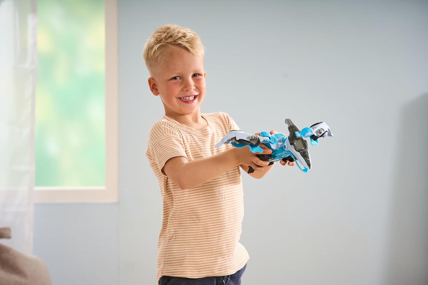 VTech Switch and Go Dinos Talon the Pterodactyl - 2-in-1 Transforming Dinosaur Toy with Lights & Sounds 2