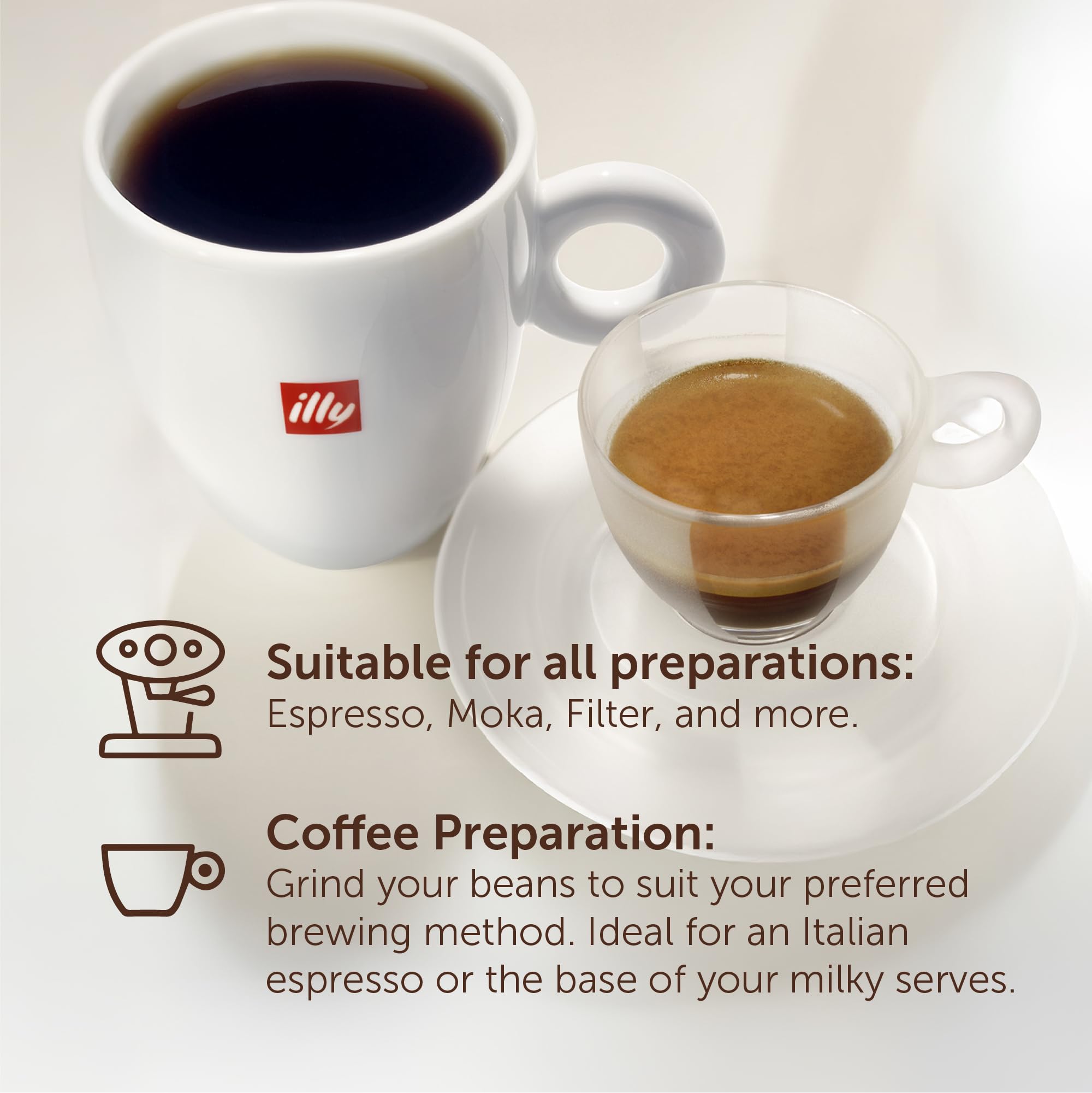 illy Ethiopia Single Origin Whole Coffee Beans - 100% Arabica Light Roast Intensity 3/9 (Pack of 6) 4