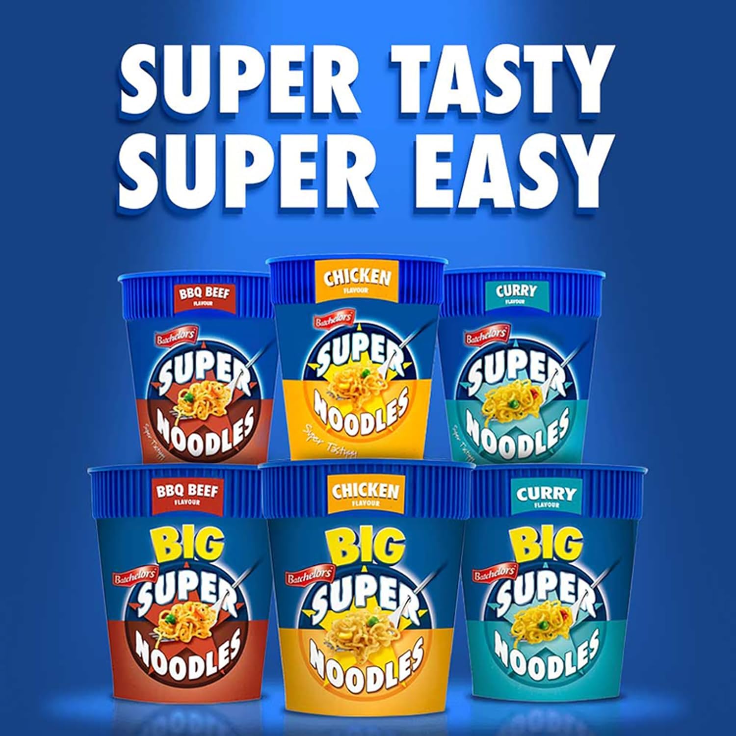 Batchelors Super Noodles Chinese Salt & Pepper Chicken Flavour Instant Pot 75g 4