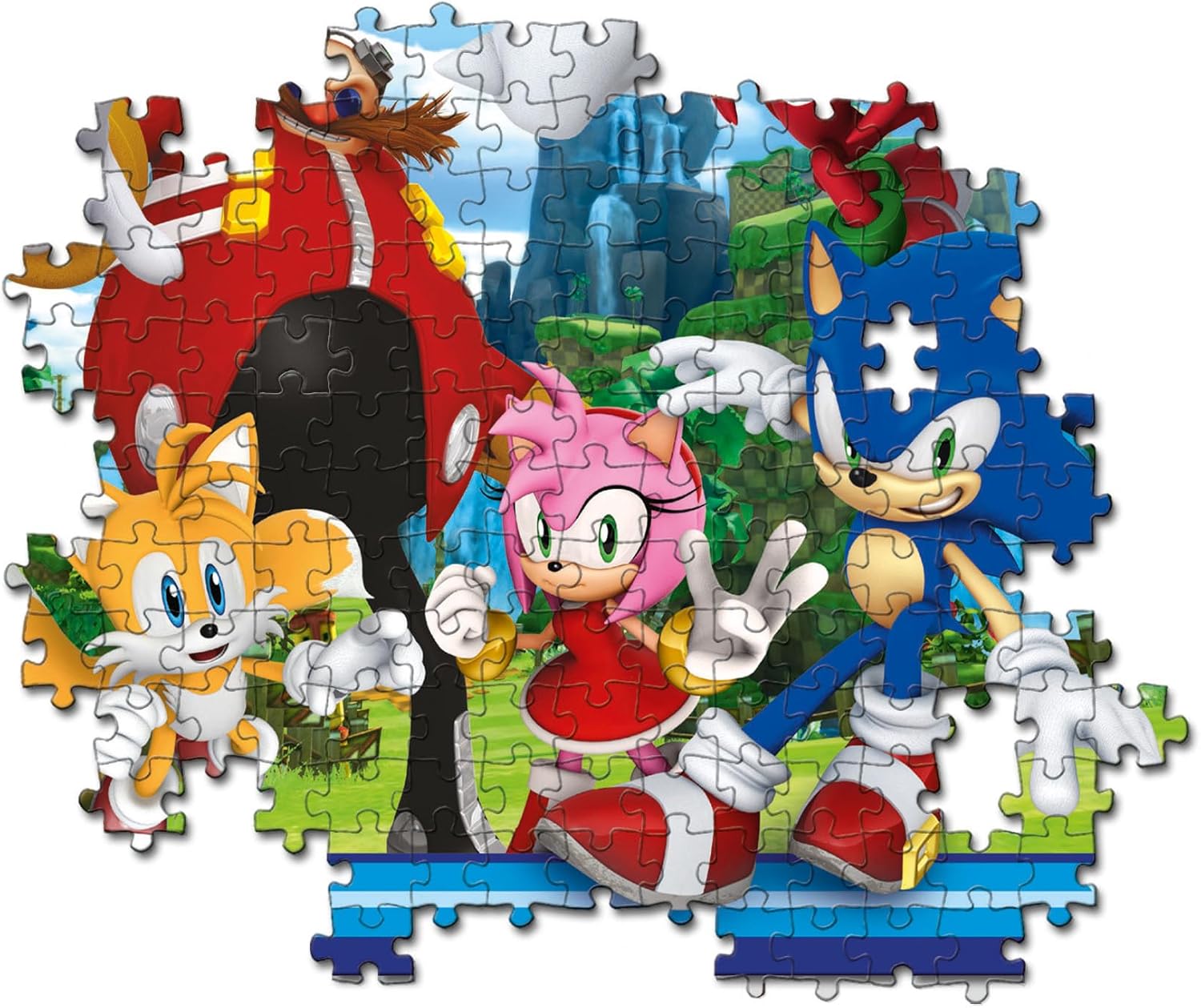 Clementoni Sonic Jigsaw 300 Pieces - Water Magic Puzzle for Kids 9-11 Years 2