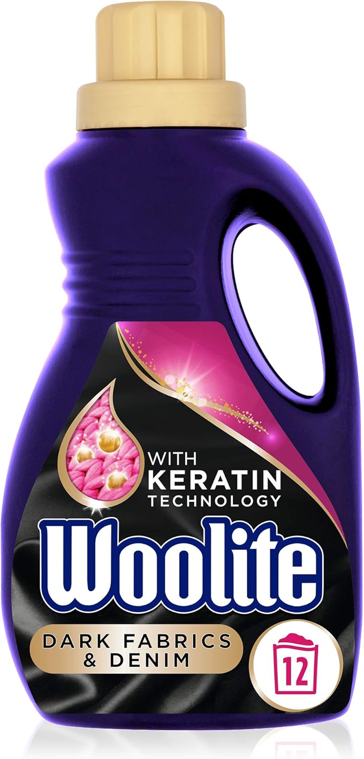Woolite Dark Protection Laundry Detergent 750ml - 12 Washes, Colour-Boost Formula 1