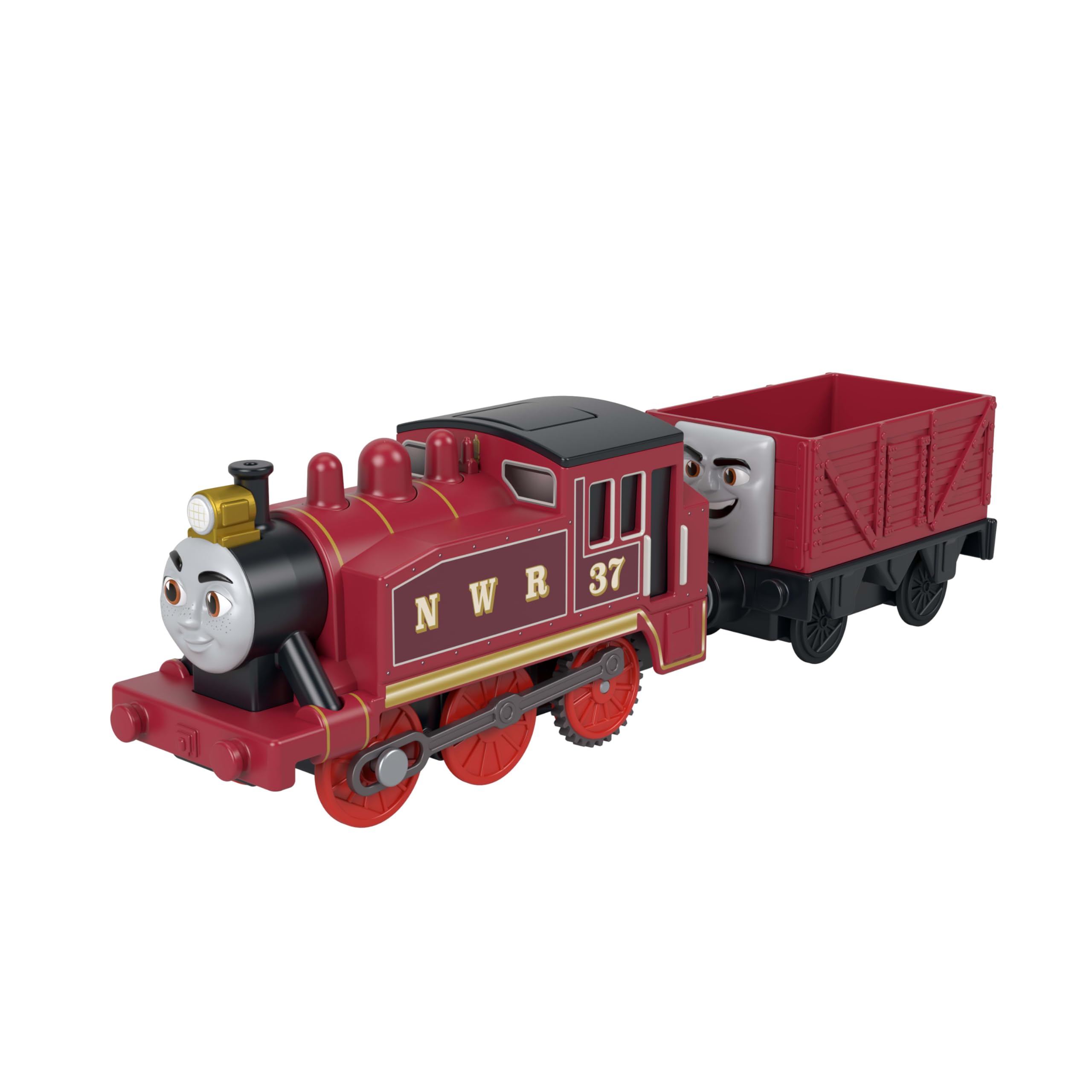 THOMAS & FRIENDS Motorized Toy Train - Battery-Powered Rosie Engine with Cargo Car | Ages 3Y+ | JLL52 1