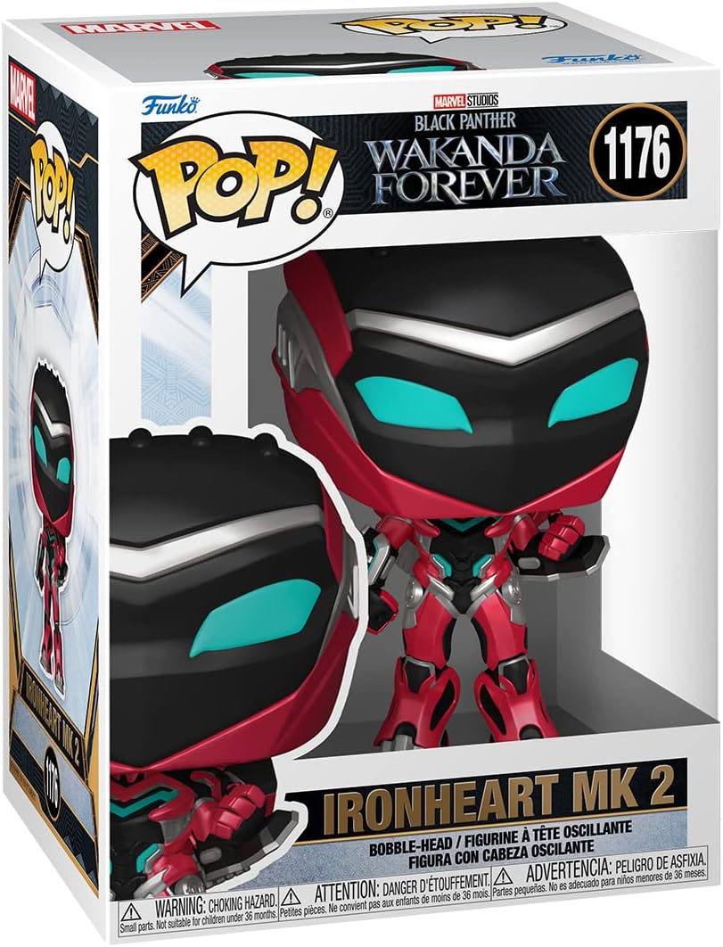 Funko Pop! Marvel Black Panther: Wakanda Forever Series 2 - Iron Heart MK 2 Vinyl Figure (66717)