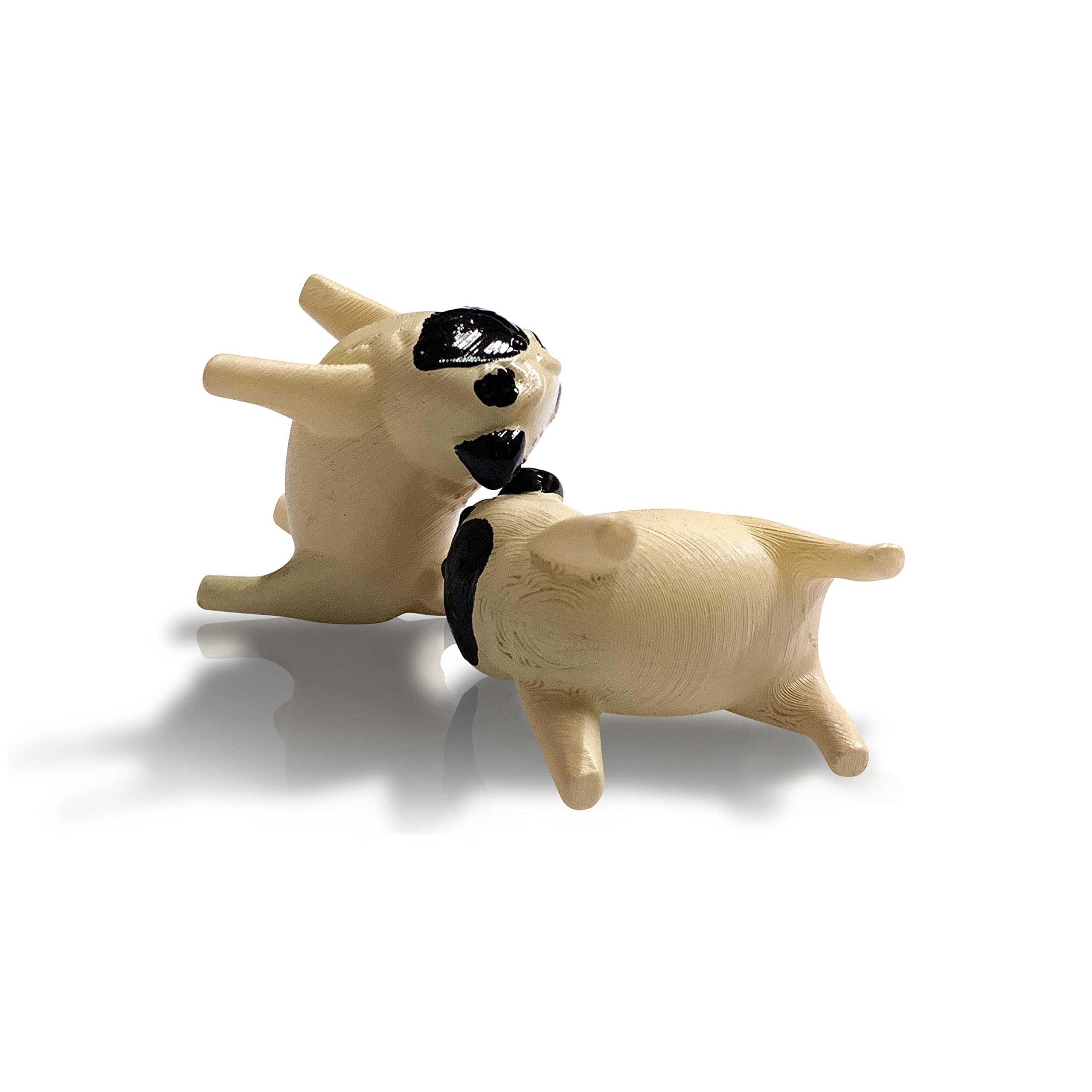 PASS THE PIGS Pass the Pugs Dice Game - Portable Party & Travel Game for All Ages 5