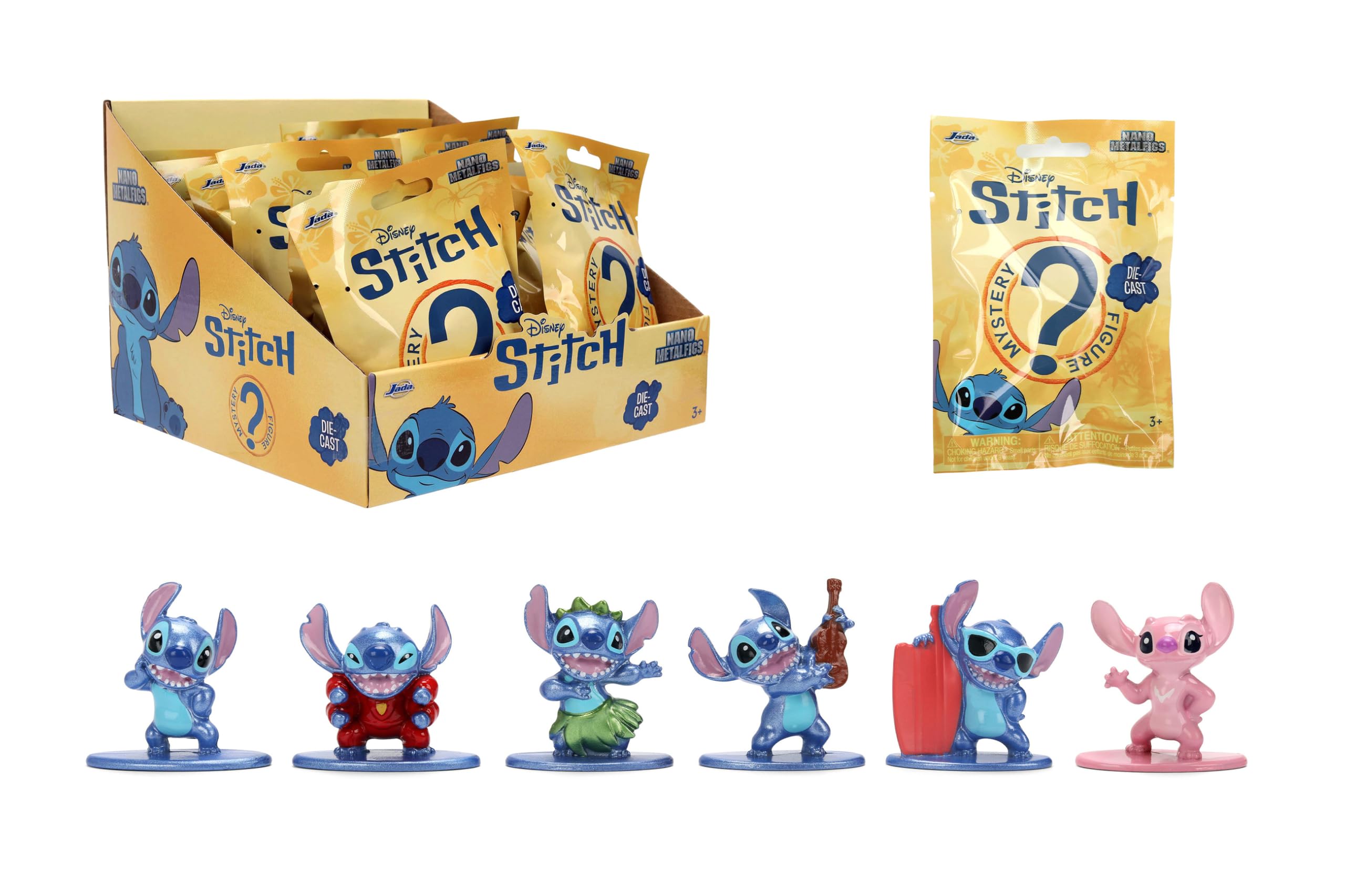 Jada Disney Stitch Nano Metalfigs Blind Bag Collectible Figure