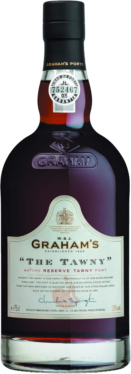Graham's The Tawny Mature Reserve Tawny Port with Gift Tube, 75 cl