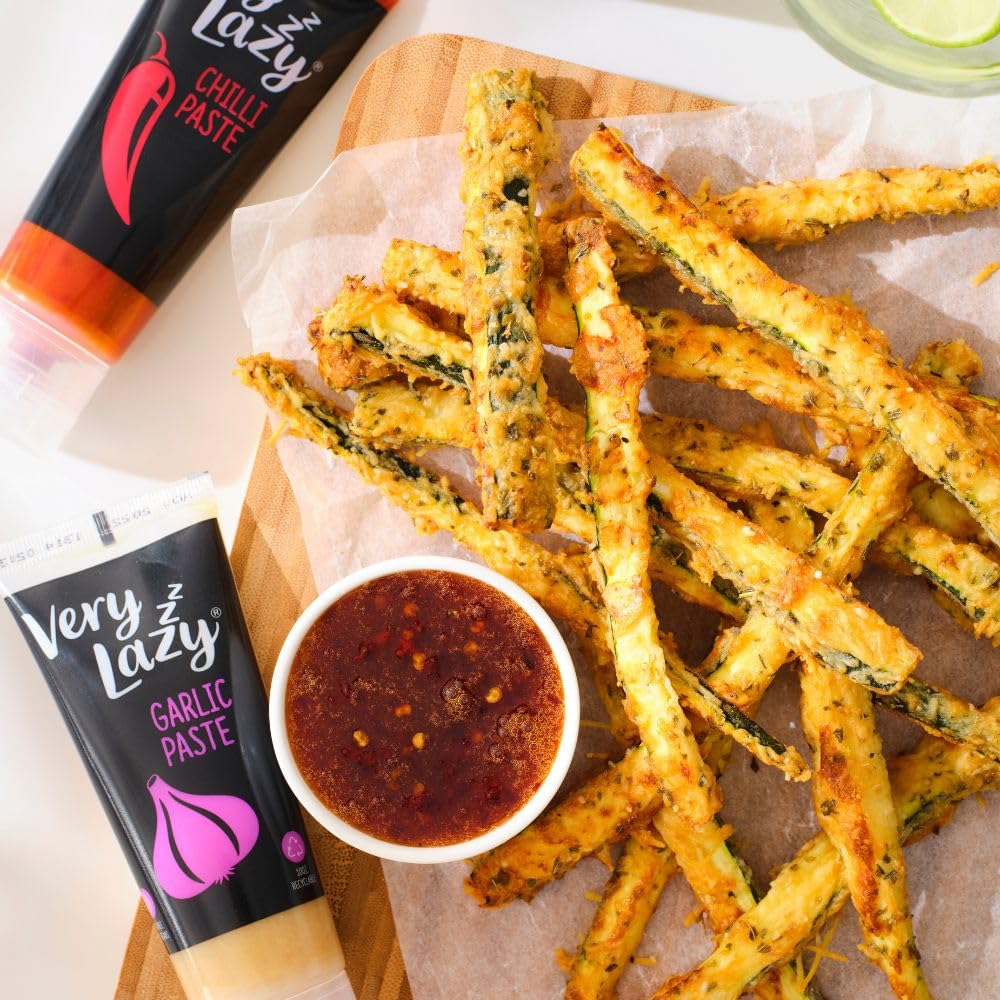 Very Lazy Garlic Paste - Quick Prep, Maximum Flavour | 75 g Tube, Pack of 6 5