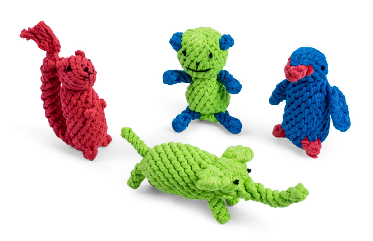 Petface Toyz Character Rope Dog Toy - One Supplied
