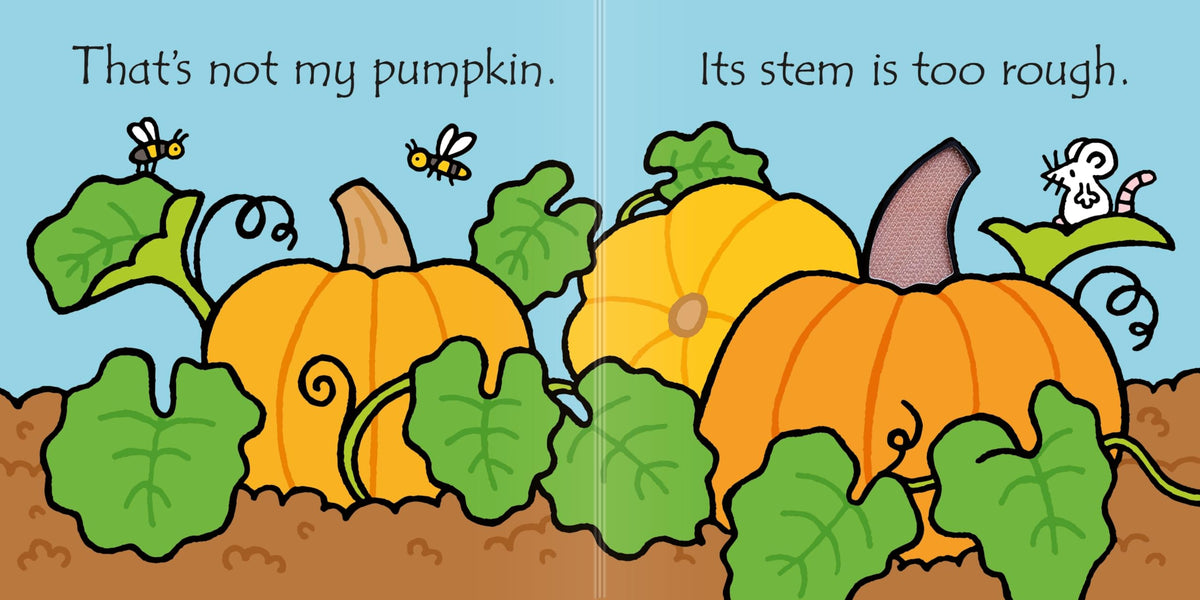 Usborne That's Not My Pumpkin - Touchy-Feely Halloween Board Book for Babies and Toddlers