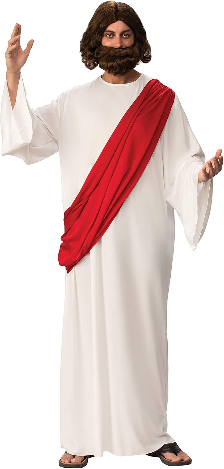 Jesus Costume for Men - Fancy Dress for Christmas and Themed Events 1