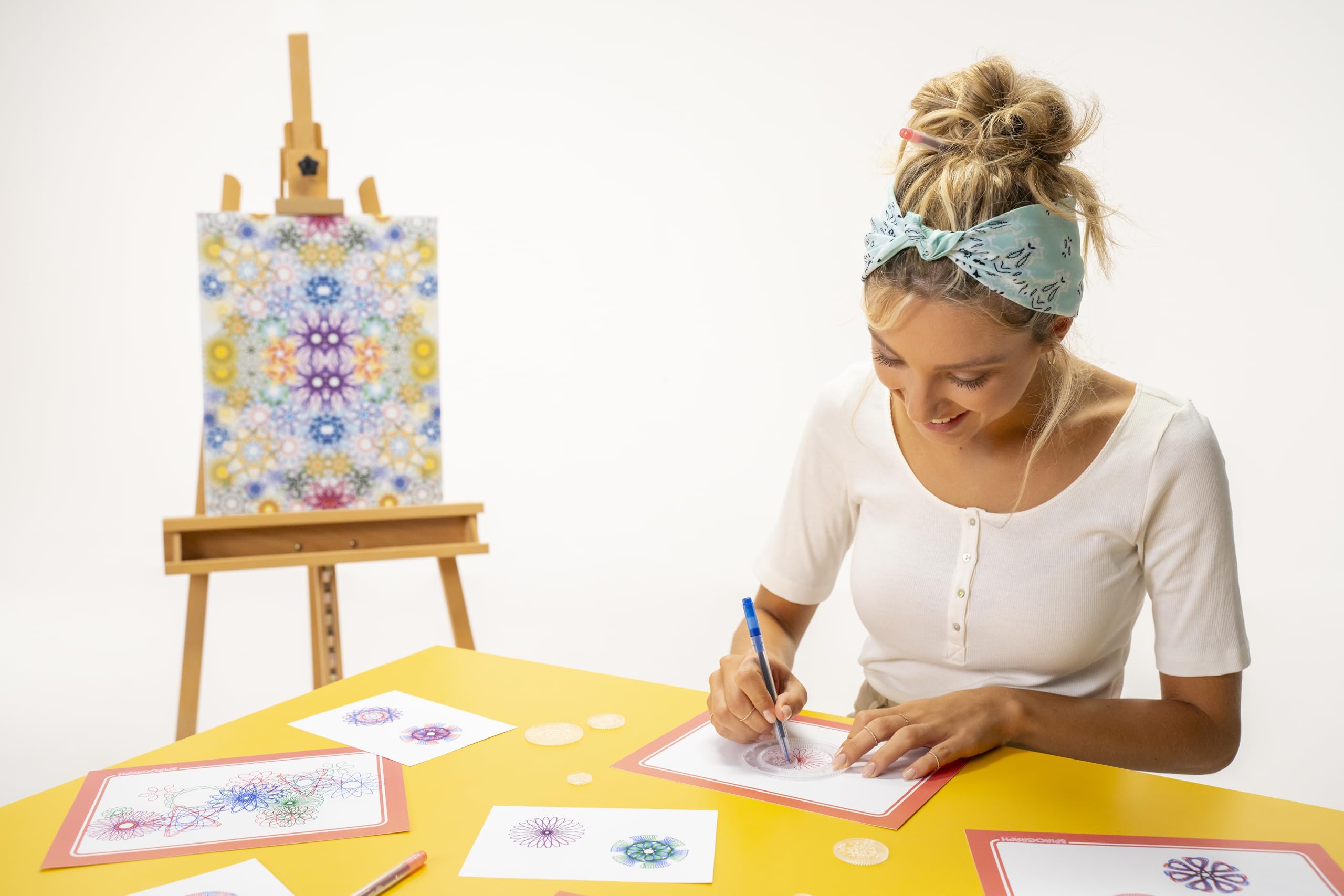 Spirograph Retro Tin - Collector's Edition Art Set | Ages 8+ | 14 Pieces 4
