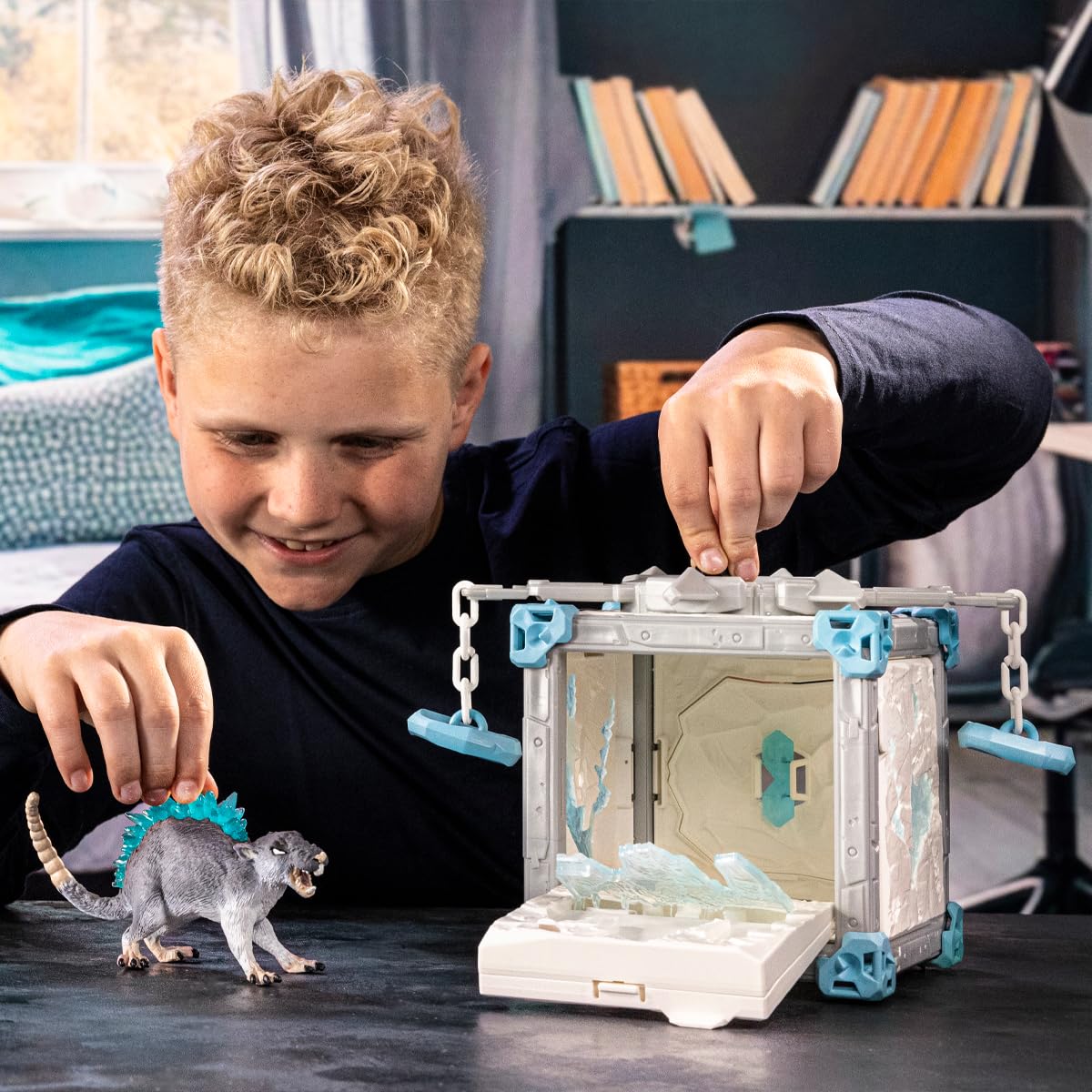 Schleich BattleCave Ice Rat - Fantasy Action Figure Playset for Ages 7-15 11