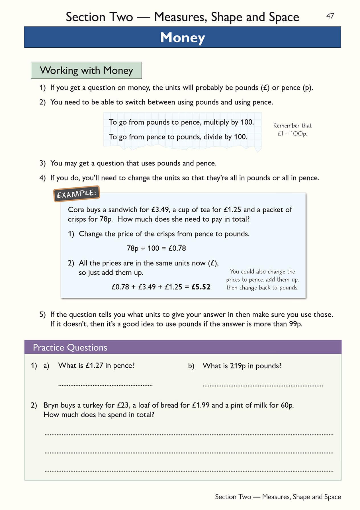 CGP Functional Skills Maths Level 1 - Study & Test Practice for 2021 & Beyond | Paperback 2