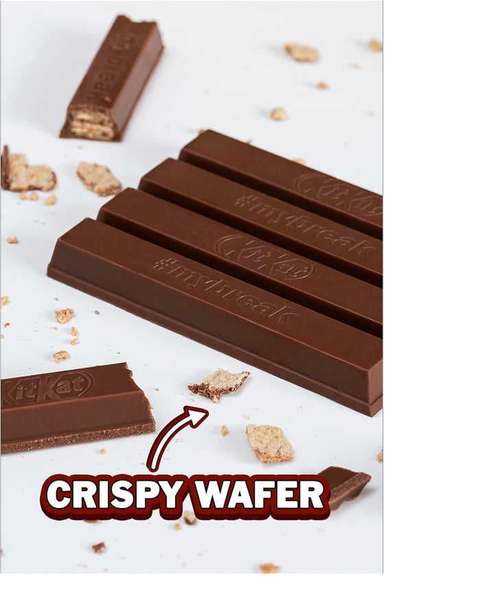 KitKat 4 Finger Milk Chocolate Bar Bumper Multipack, 8 x 41.5 g