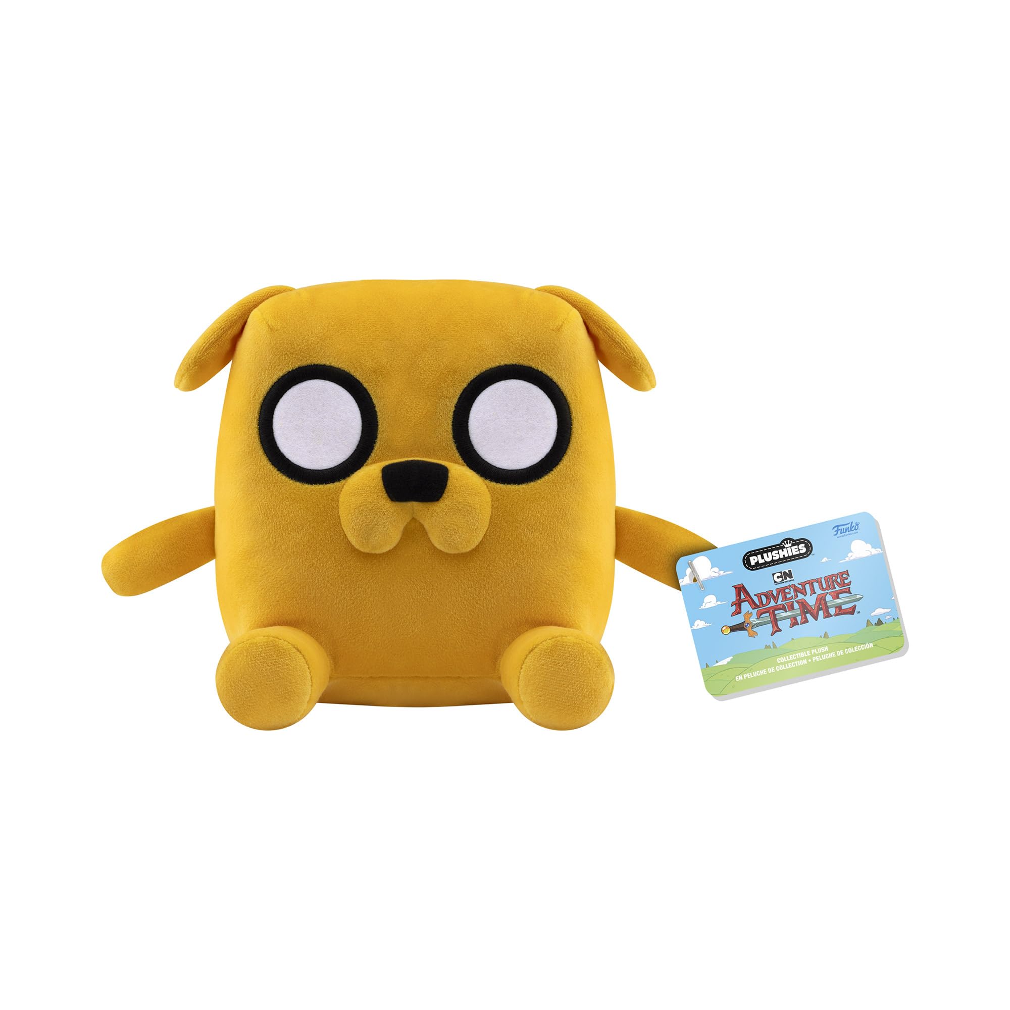 Funko Pop! Plush: Adventure Time - Jake the Dog - 7-inch Collectible Soft Toy 1
