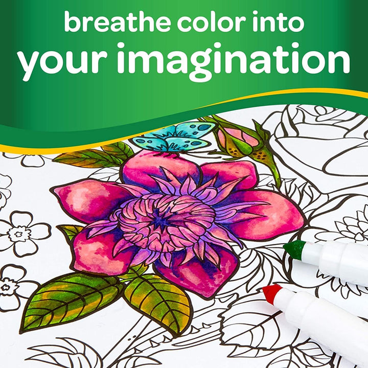 CRAYOLA SuperTips Washable Markers - Pack of 12, Wash-Off Ink for Kids 3+