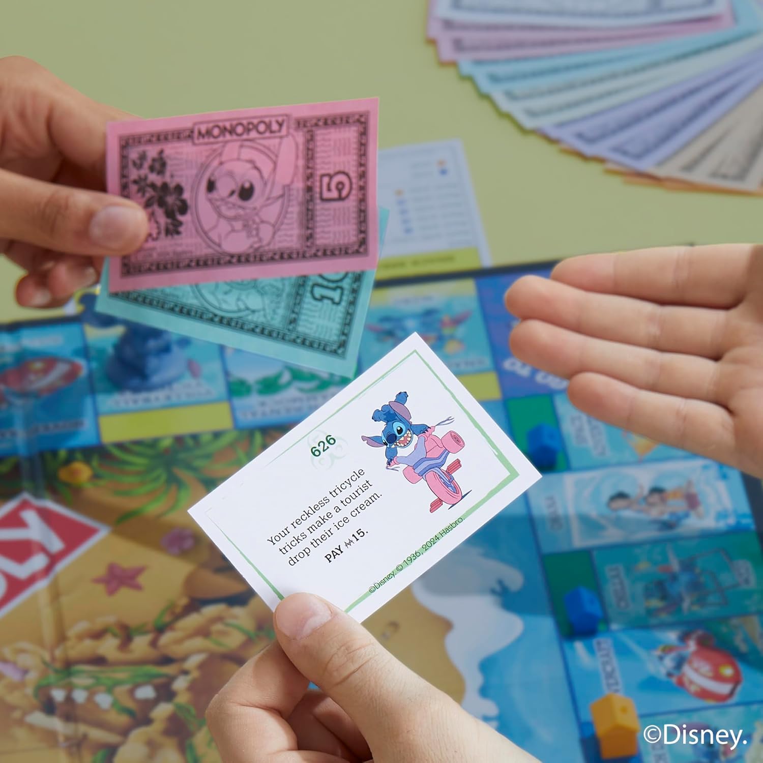 Monopoly Disney Stitch Edition Board Game - English Version