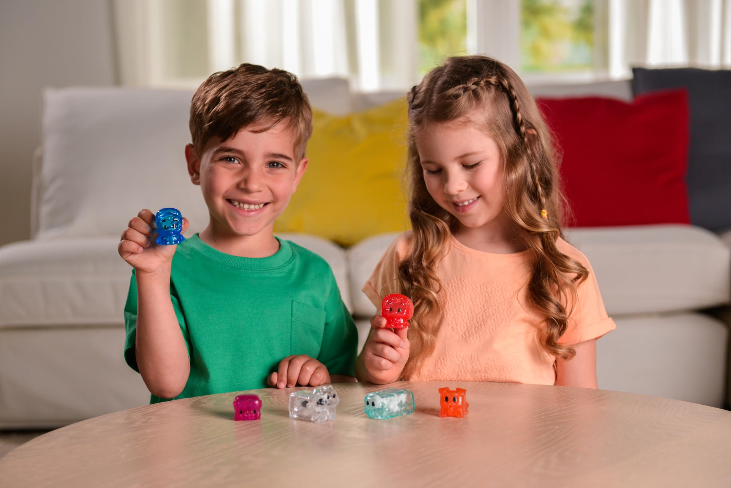 Jelly Blox Tractor Vehicle Set | Squishy Sensory Building Blocks | Ages 2+ 4