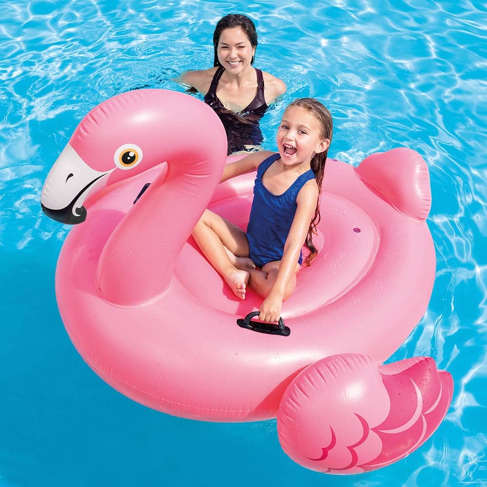 Intex - Inflatable Flamingo Pool Float - 142x137x97 cm 5