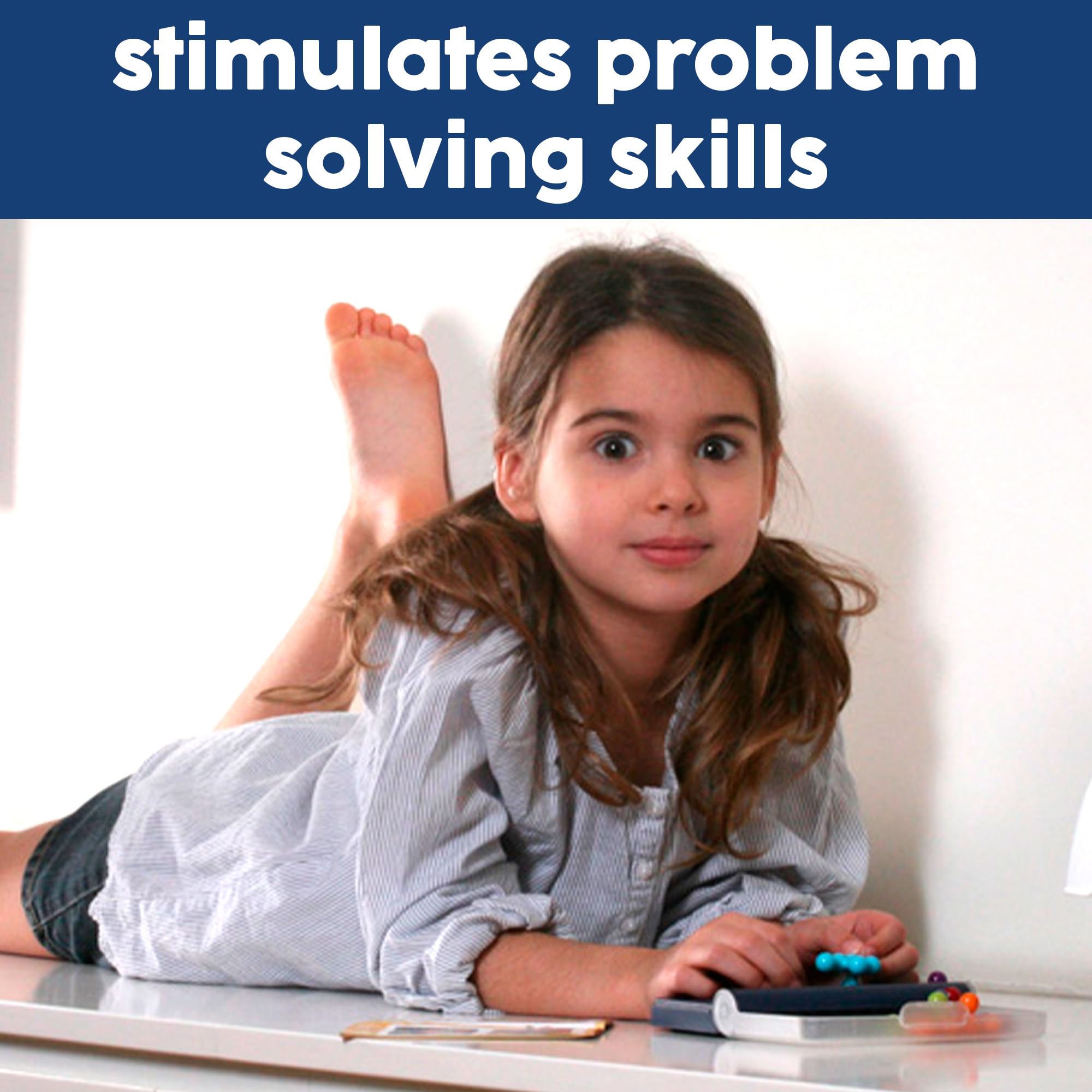 SmartGames IQ Fit - 120 Brain-Challenging Logic Puzzles | Portable Travel Game 5