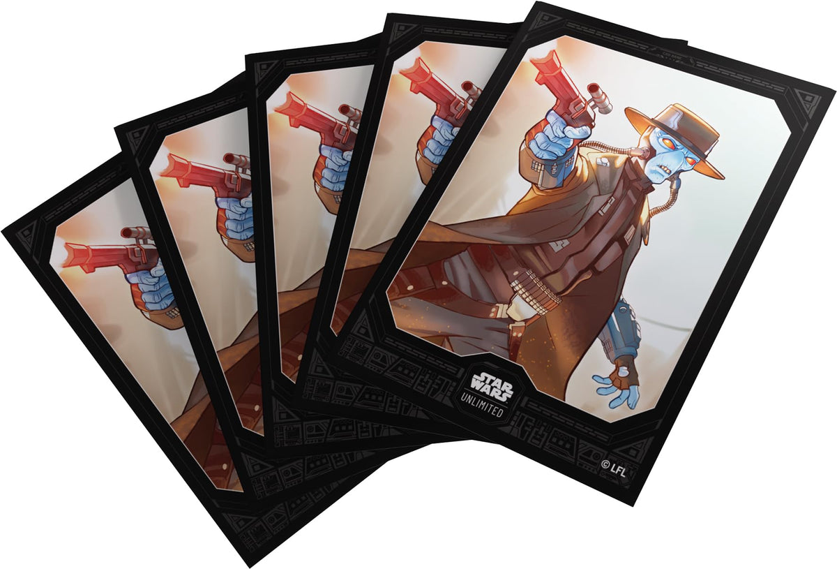 Gamegenic Star Wars Unlimited Cad Bane Art Sleeves - 60 Standard Sleeves