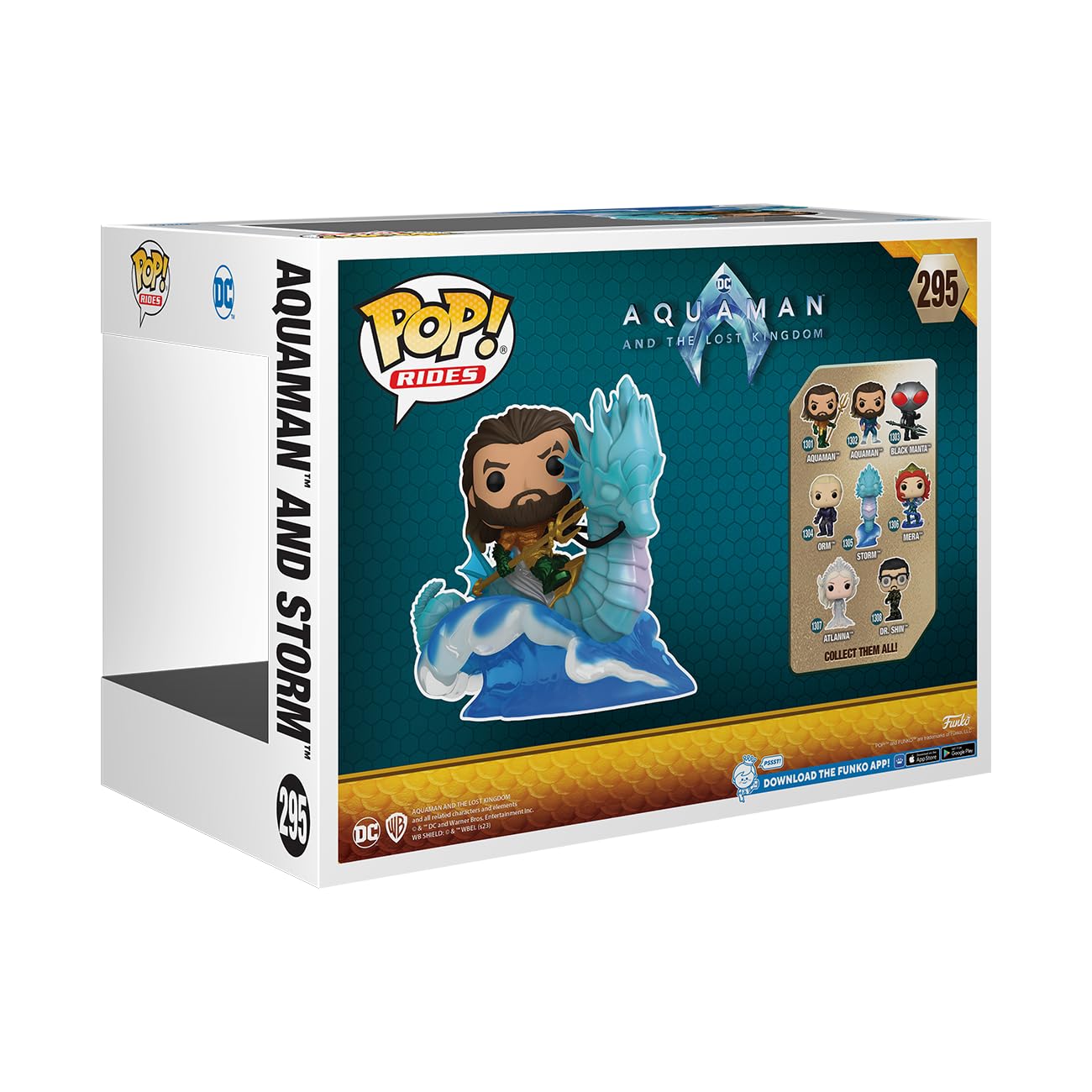 Funko Pop! Ride Deluxe: DC Aquaman on Storm Vinyl Figure (67577) 11
