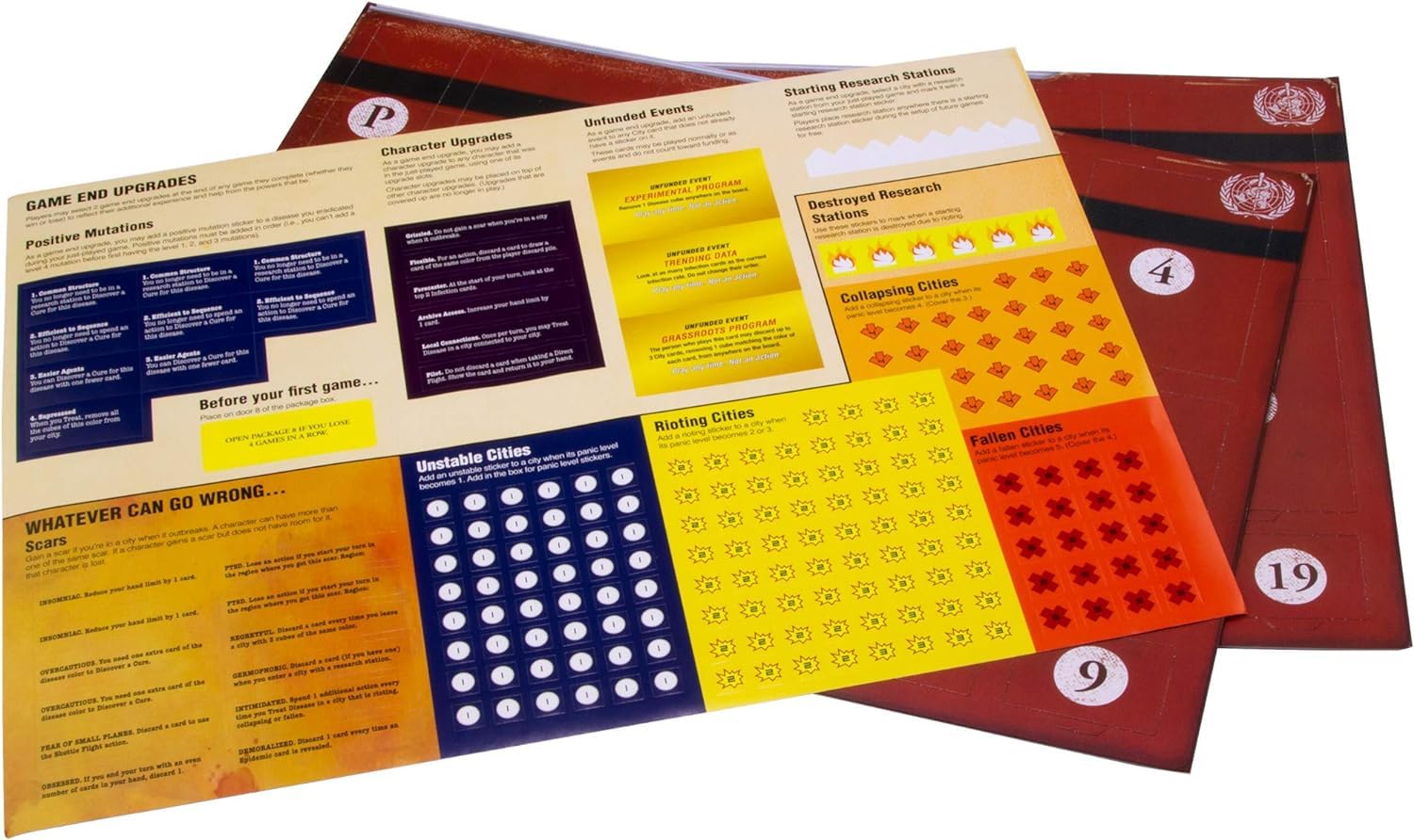 Z-Man Games Pandemic Legacy Season 1 Blue Edition Board Game | Cooperative Strategy | 2-4 Players | 60 Min 6