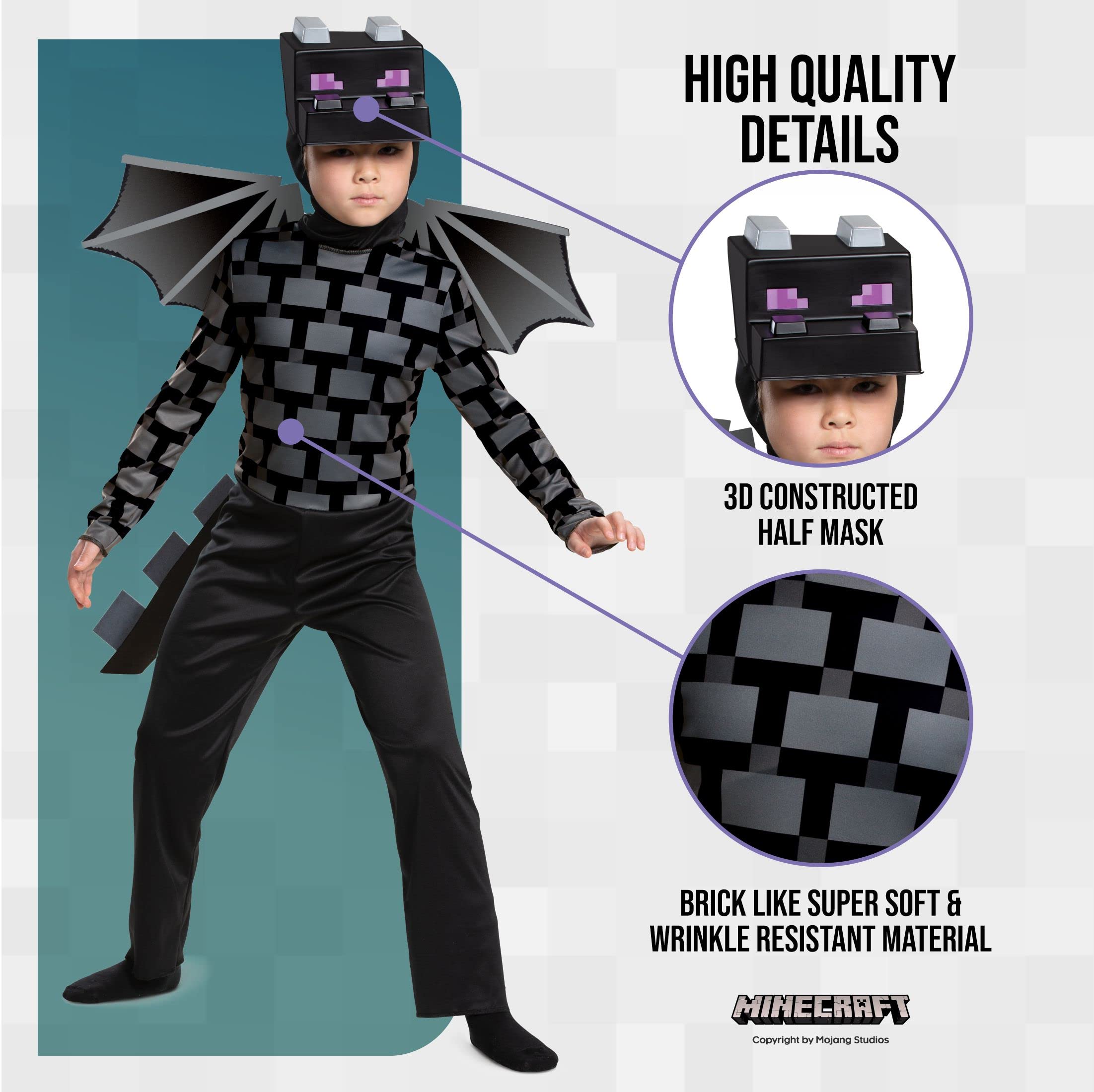 Disguise Ender Dragon Costume - Medium Kids