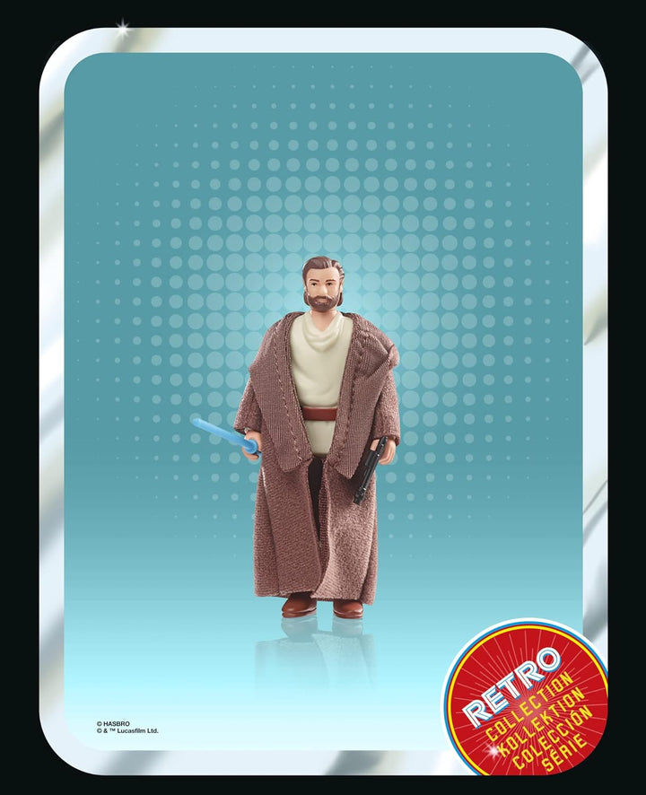 Hasbro Star Wars Retro Collection Obi-Wan Kenobi Series - Obi-Wan Kenobi (Wandering Jedi) 3.75-Inch Action Figure (SW-RC-OBI)