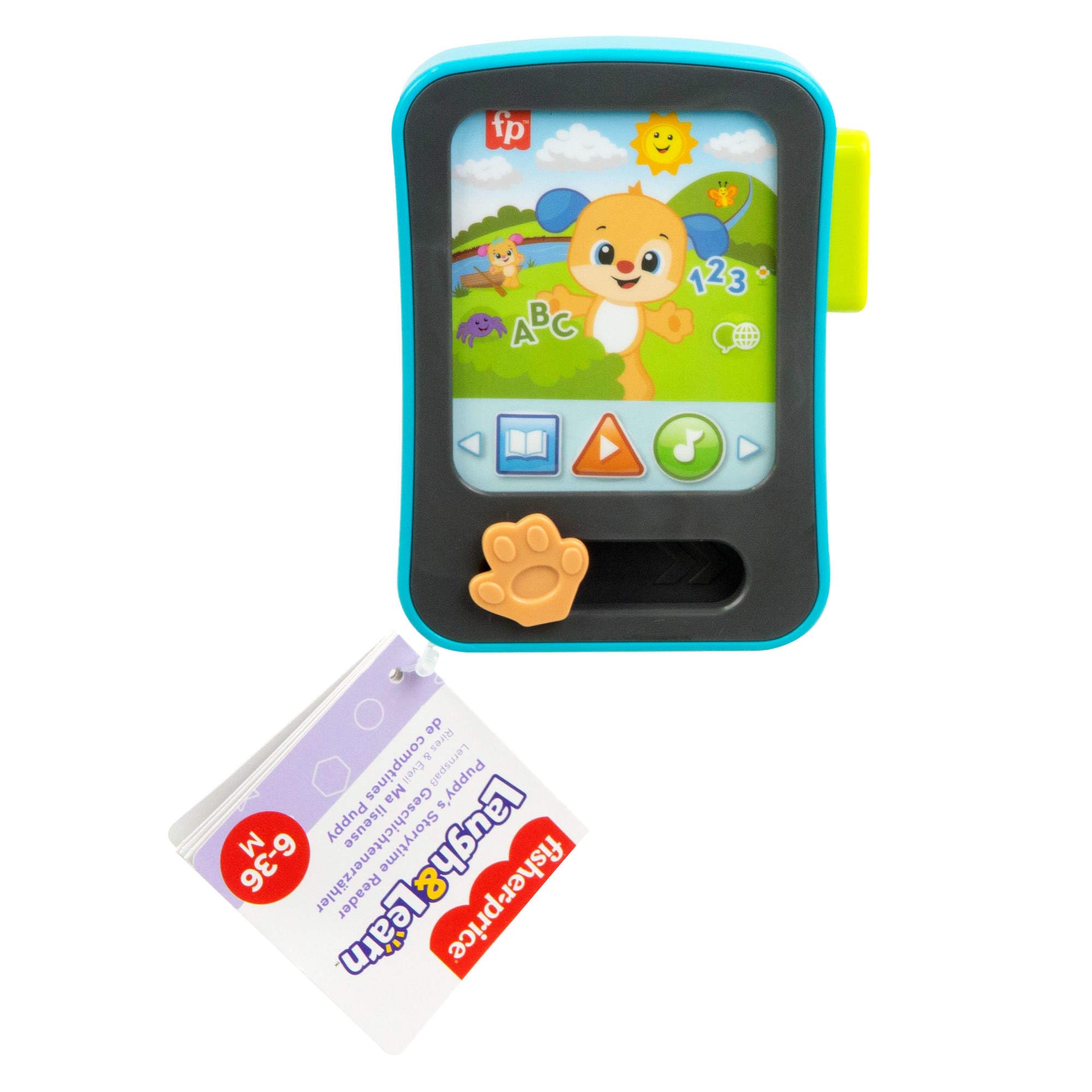 Fisher-Price Laugh & Learn Puppy's Storytime Reader - Electronic Learning Toy with Lights & Songs 2