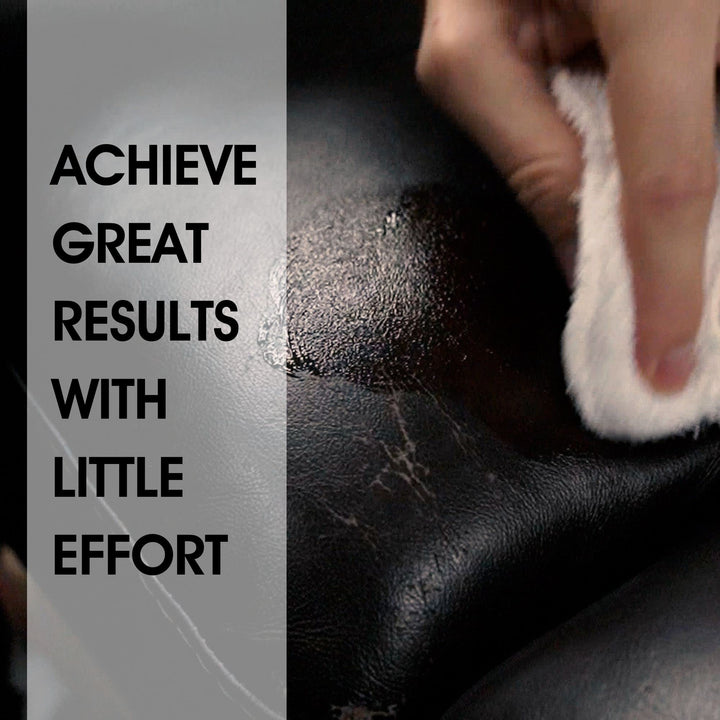Furniture Clinic Leather Recolouring Balm - Ivory Shade for Faded & Scratched Sofas, Car Seats, Shoes, and Clothing