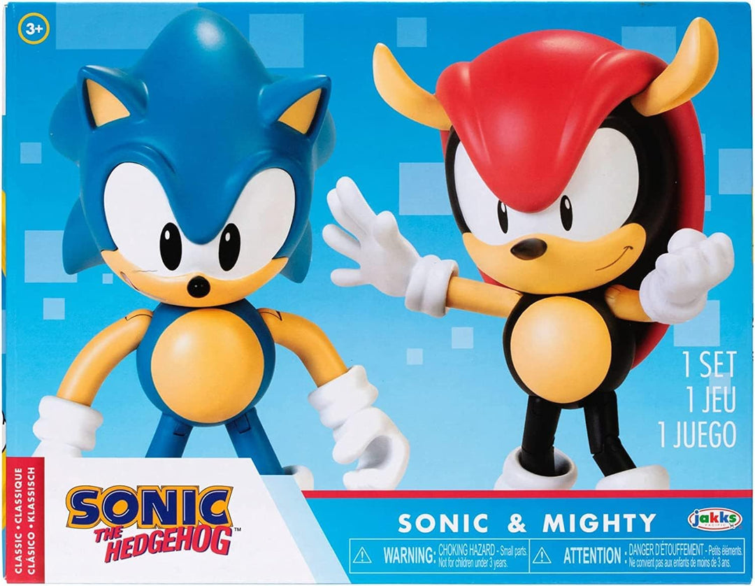 Sonic The Hedgehog - Classic Sonic and Amy 4-Inch Action Figures (2023)