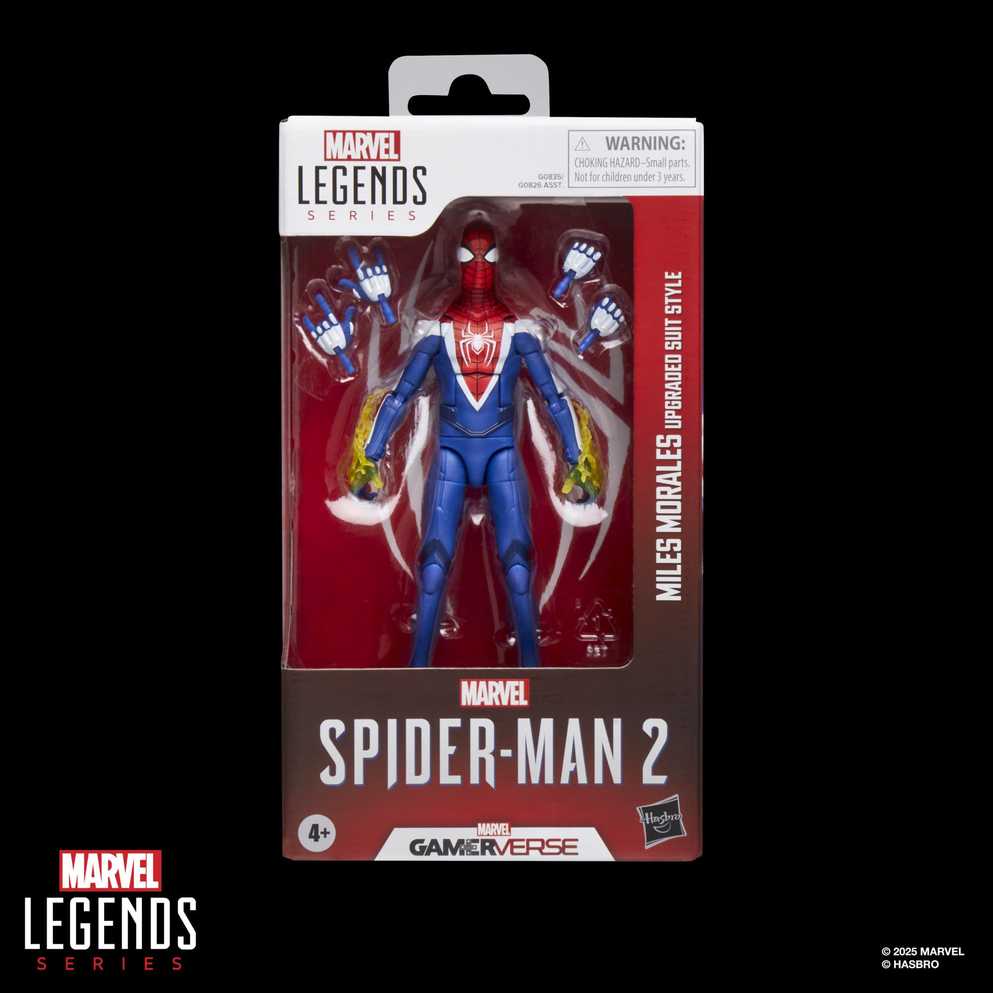 Marvel Legends Series Spider-Man Upgraded Suit Gamerverse Action Figure - 6-Inch Collectible with Articulation 11