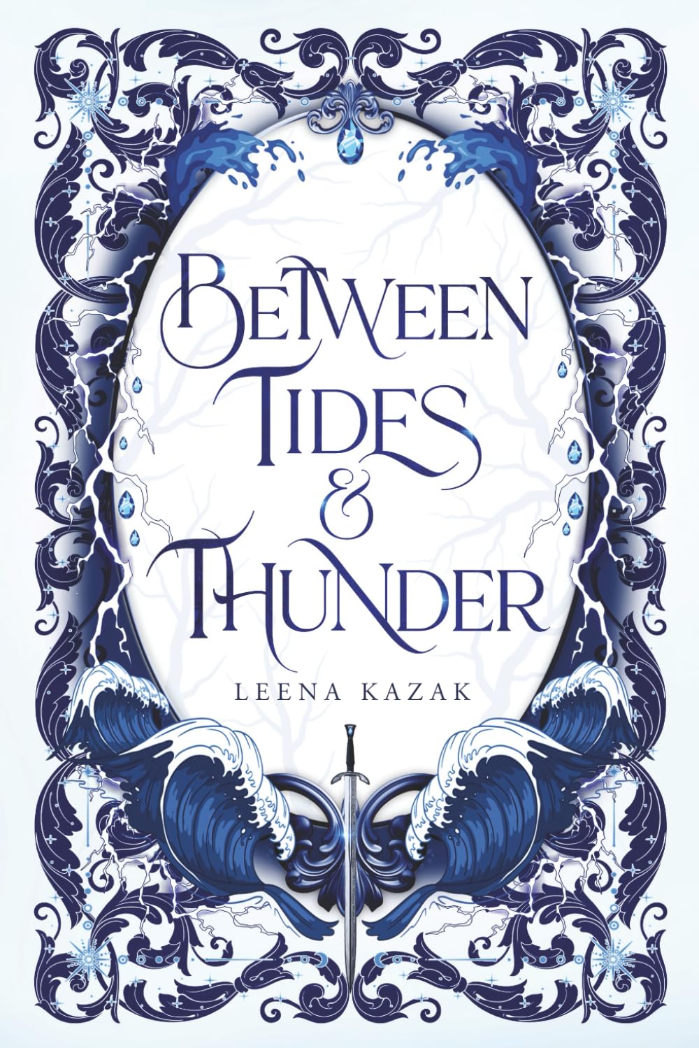 tide turners books & more Between Tides & Thunder | New Adult & College Fantasy | Paperback 1