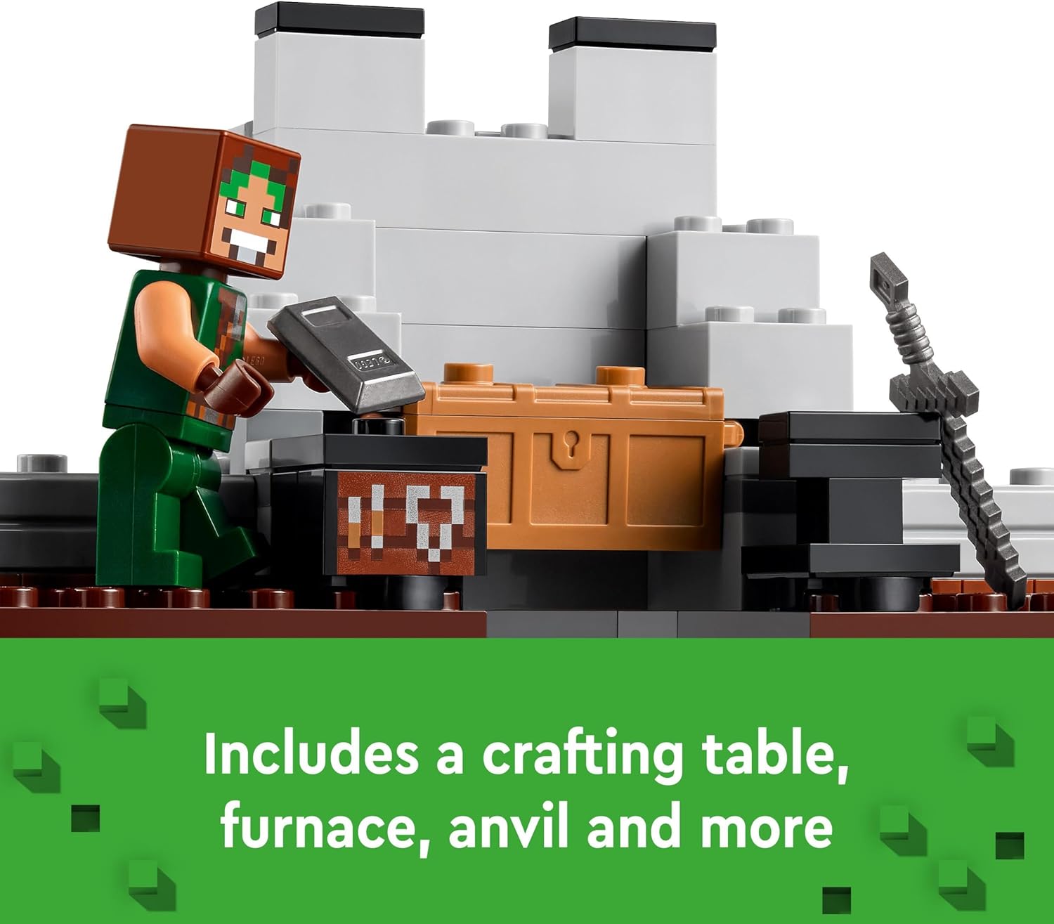 LEGO Minecraft The Wolf Stronghold Fortress Set - Building Toy for Ages 8+ 7